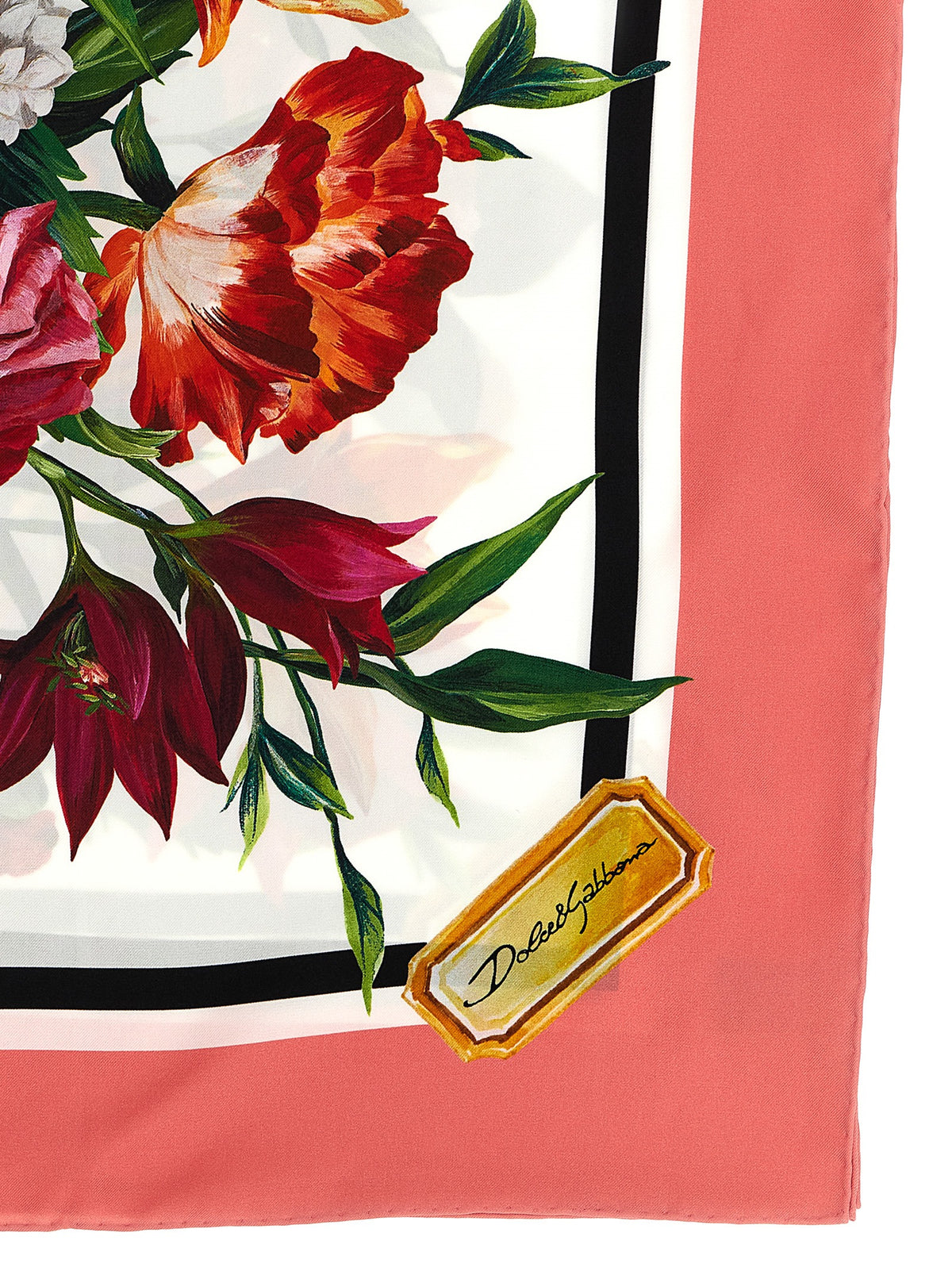 Dolce & Gabbana Silk Foulard - Exquisite Floral Luxury Accessory
