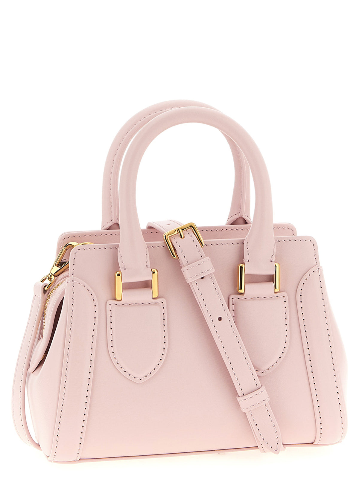 Alexander McQueen Birdee Mini Handbag in Luxurious Pink