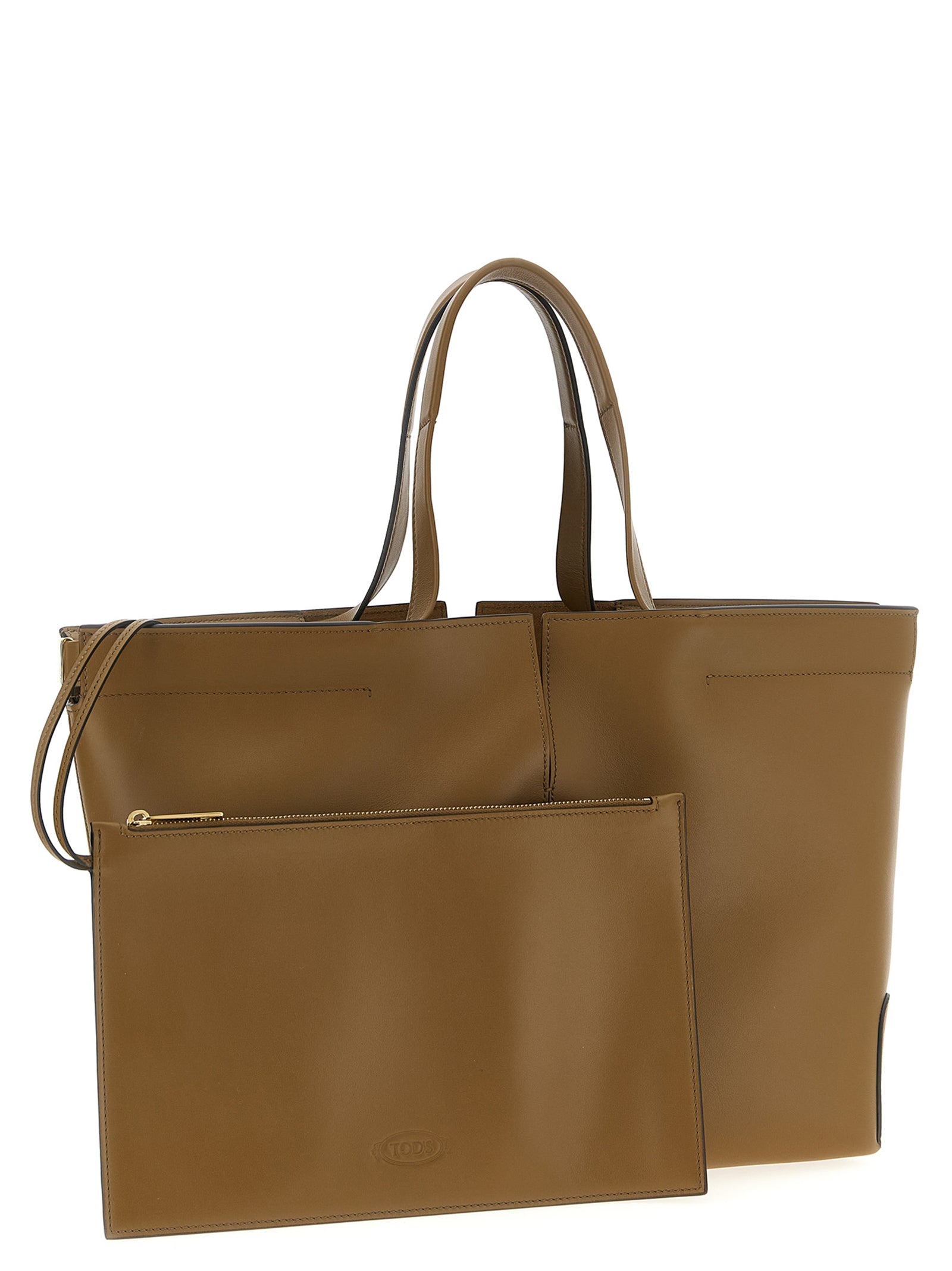 Experience the exquisite artistry of Tod's Bicolor Calfskin Tote Bag, a luxurious blend of Italian craftsmanship and contemporary elegance, perfect for the discerning individual.