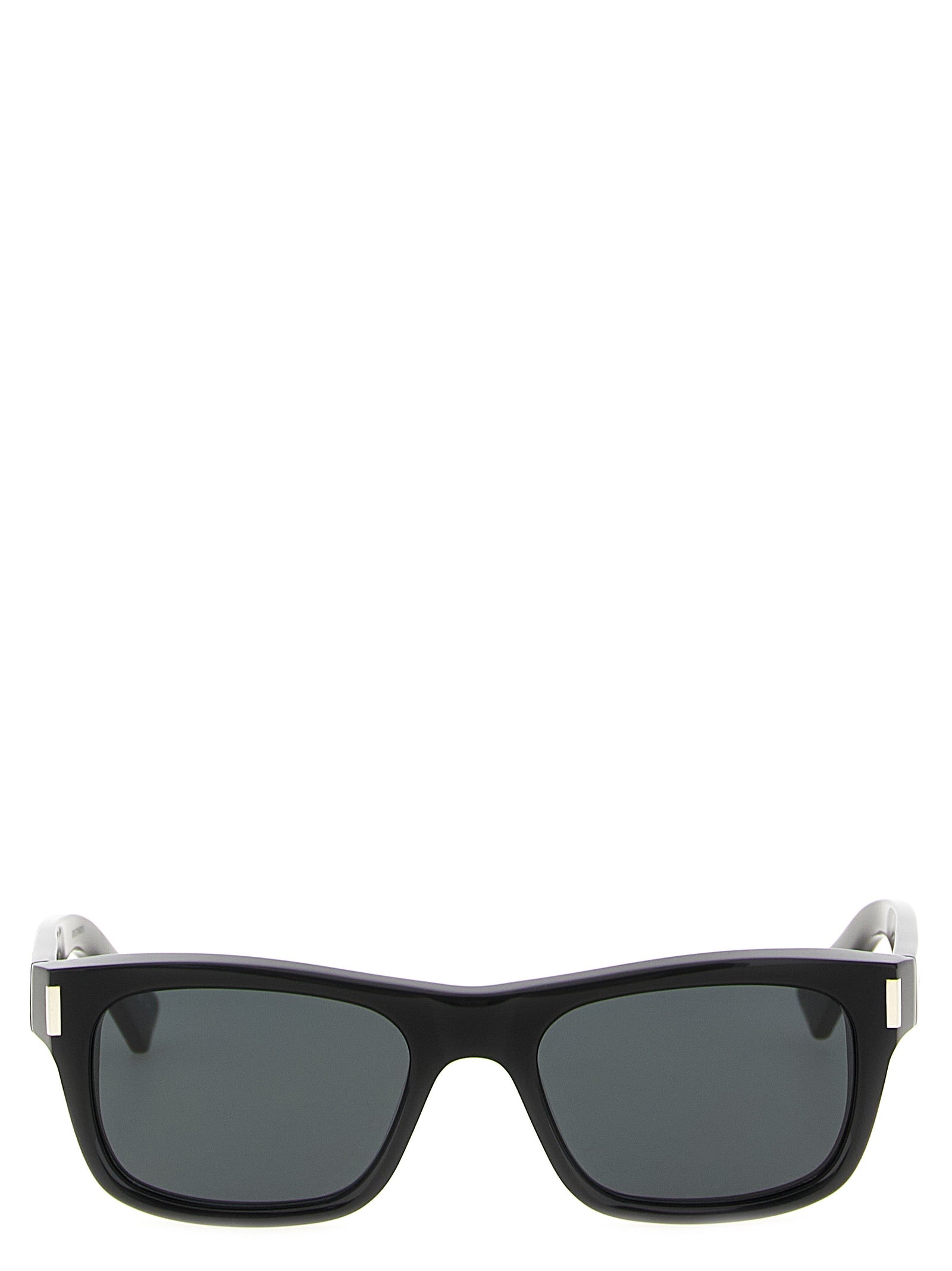 Experience the allure of SAINT LAURENT SL 83 sunglasses, crafted from luxurious black acetate in Italy, embodying timeless elegance and sophisticated style.