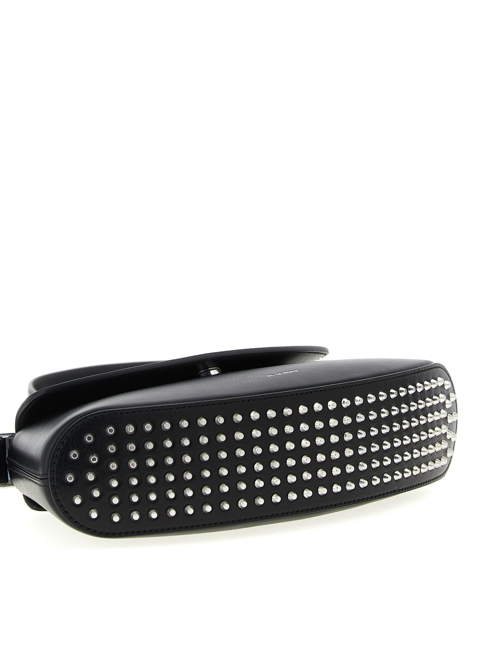 Jil Sander Black Bovine Leather Crossbody Bag - Luxury Elegance