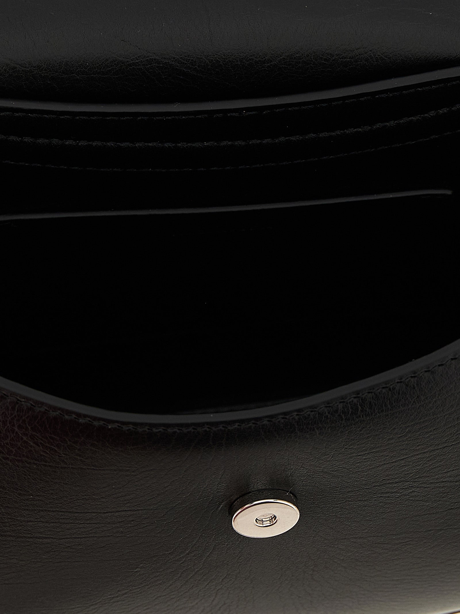 Jil Sander Black Bovine Leather Crossbody Bag - Timeless Luxury
