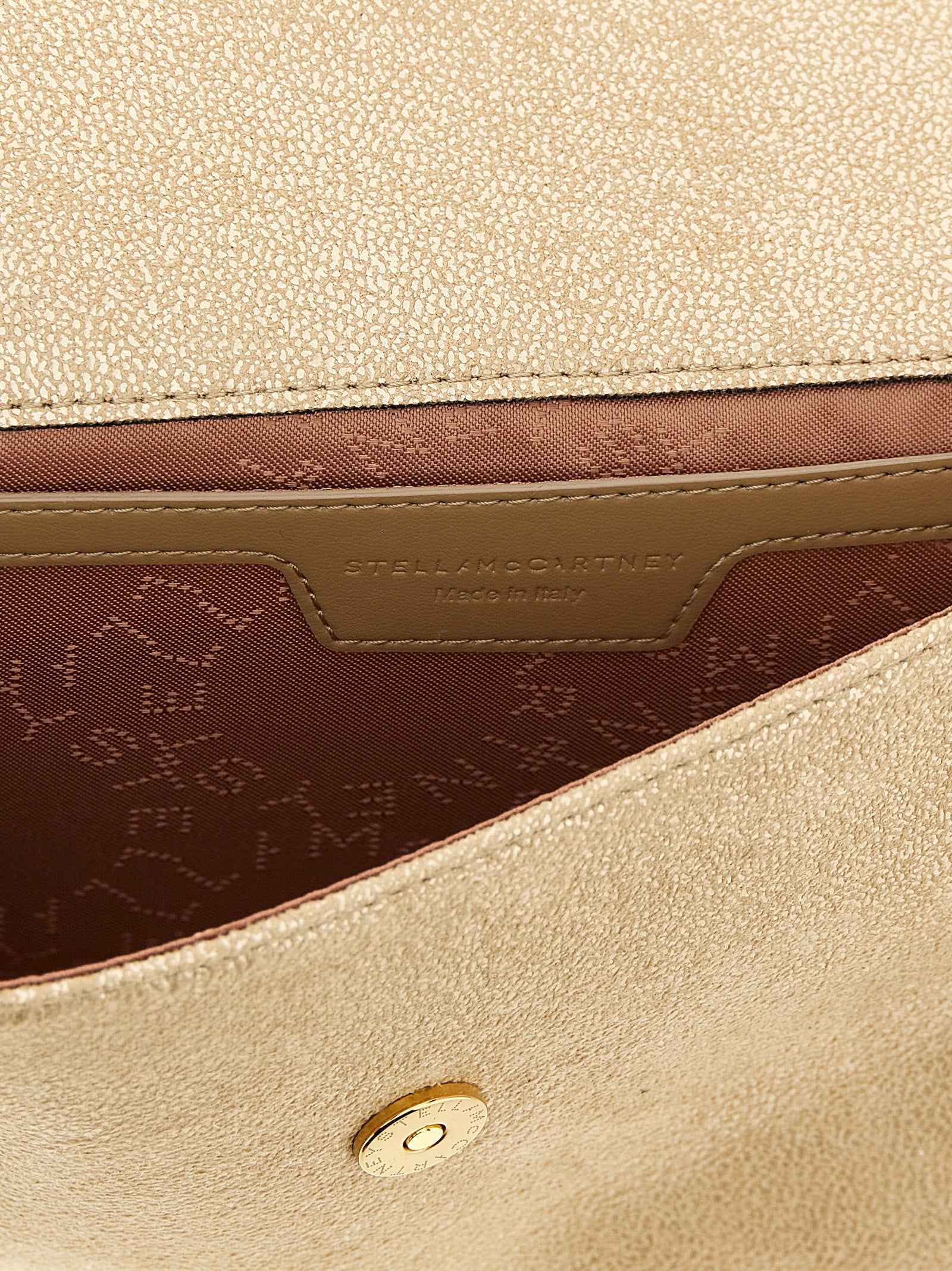 Stella McCartney Gold Polyester Cardholder