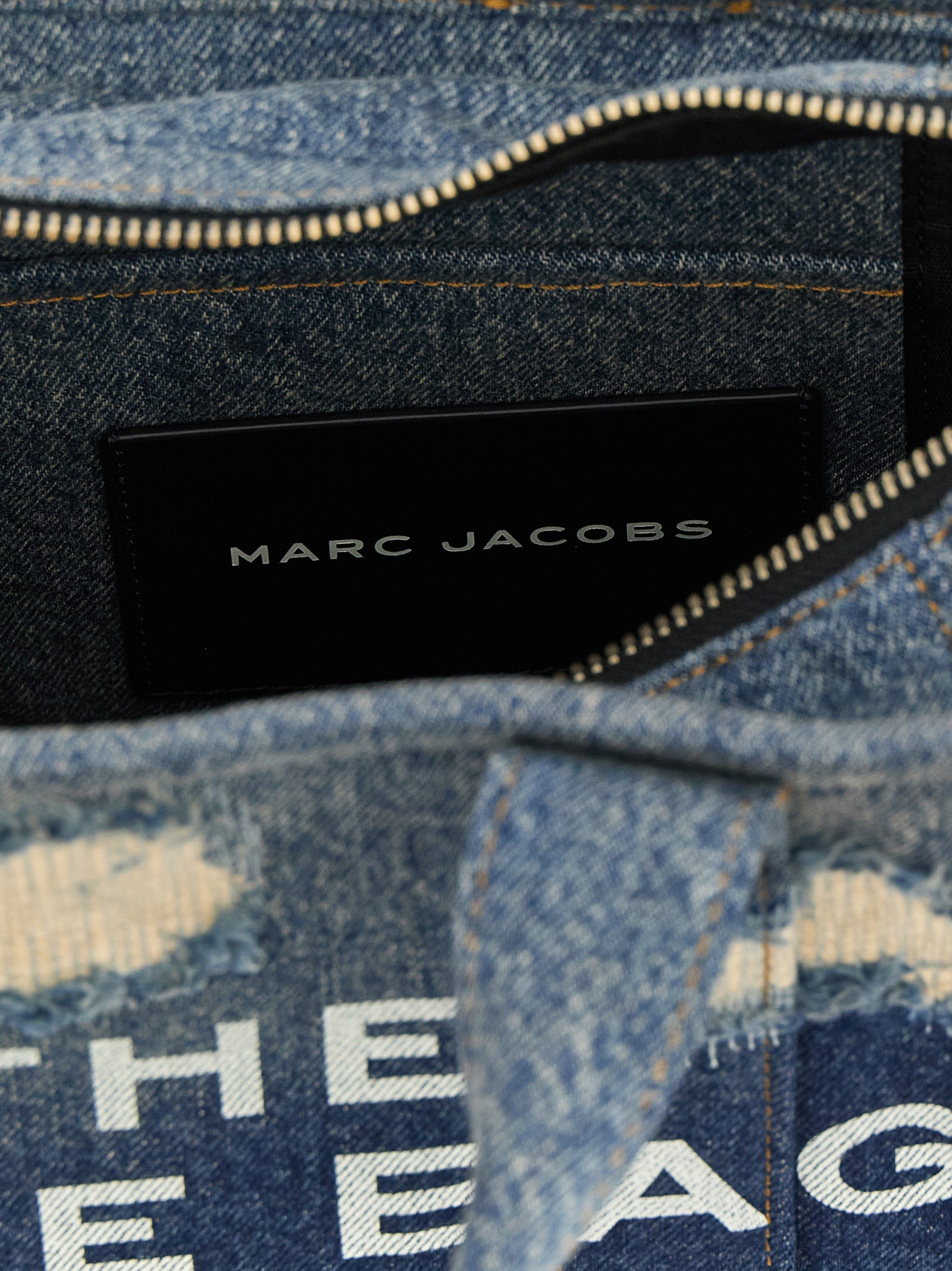 Marc Jacobs Blue Cotton Tote Bag - Artisanal Luxury Accessory