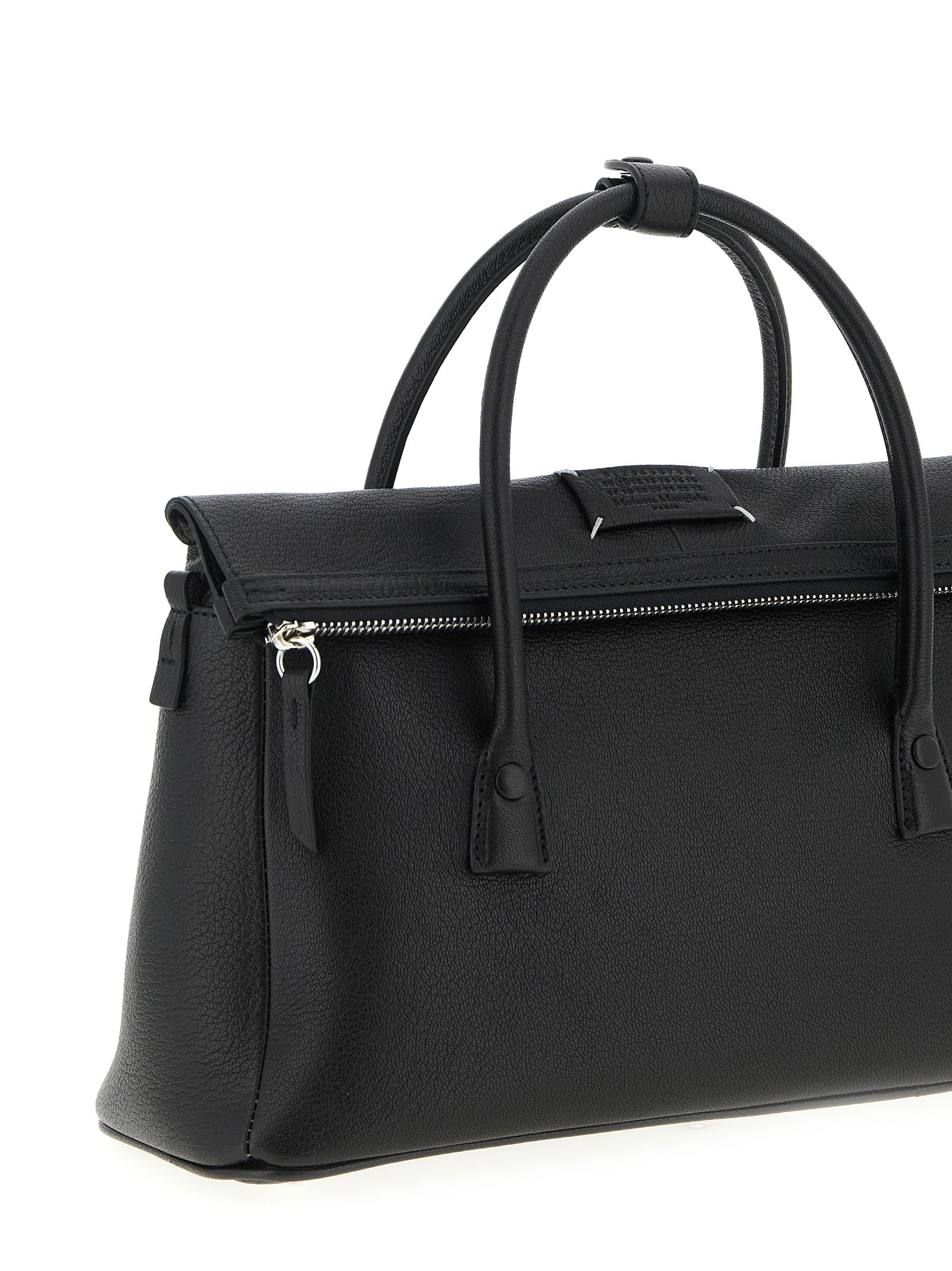 Maison Margiela Black Cashmere Handbag
