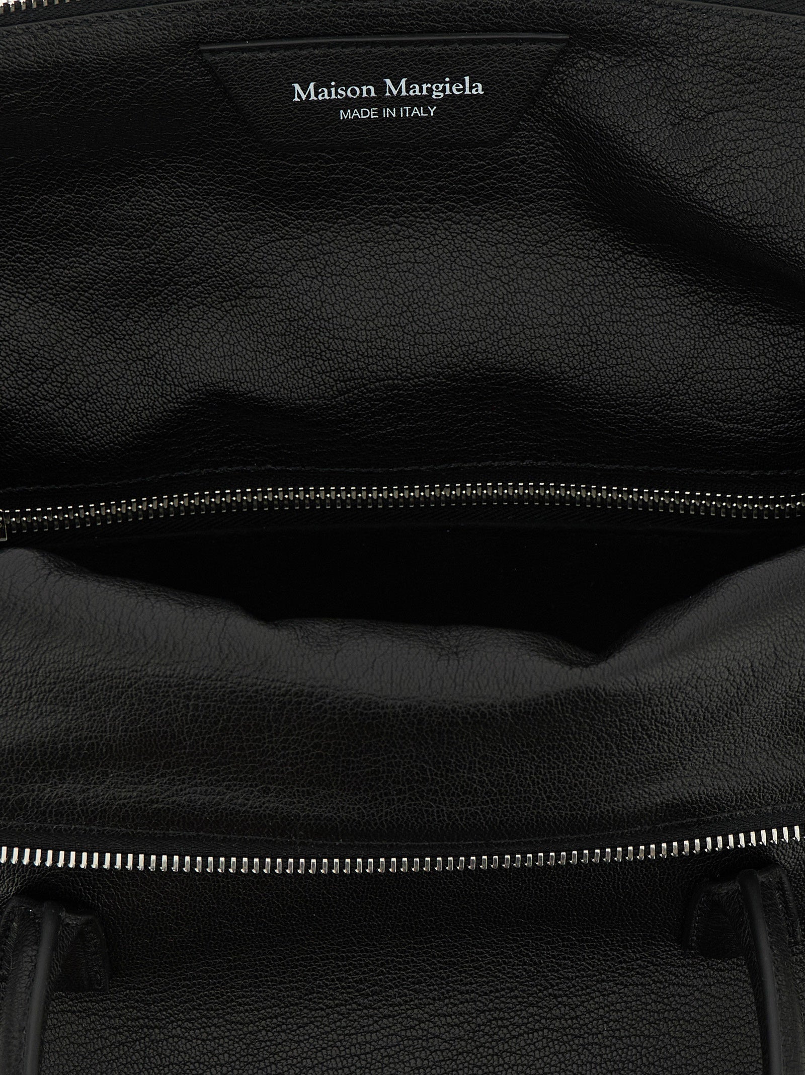Maison Margiela Black Cashmere Handbag