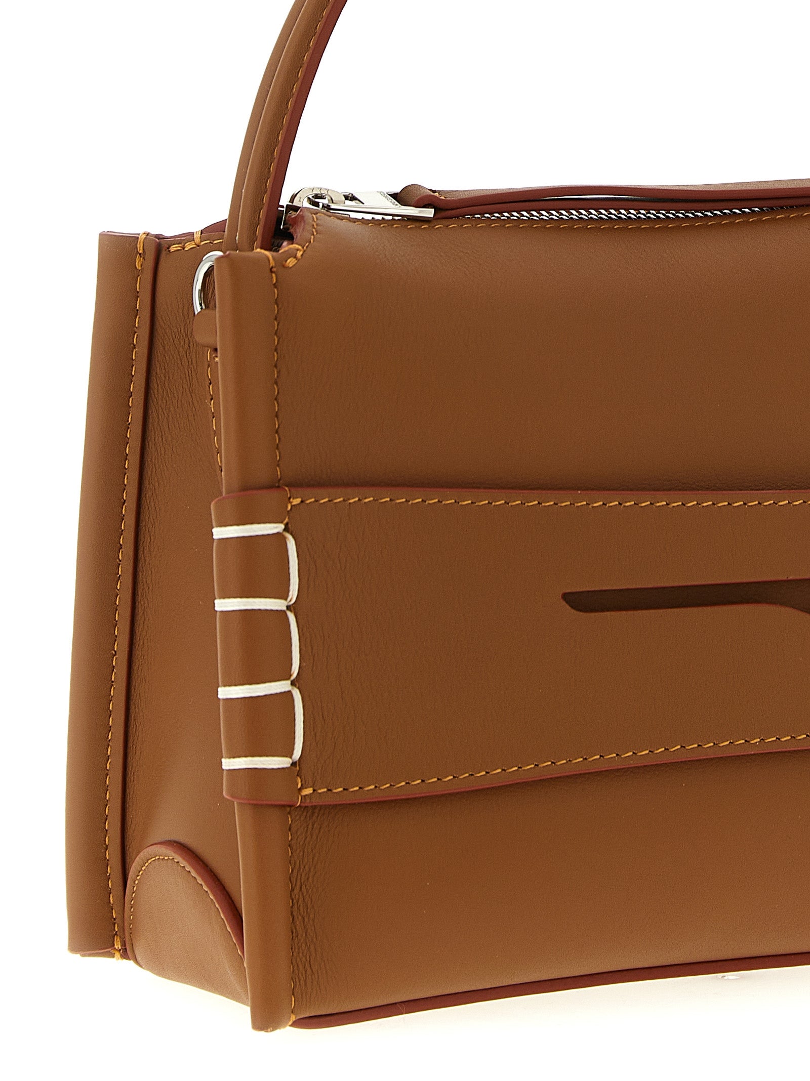 J.W.Anderson Brown Calfskin Shoulder Bag