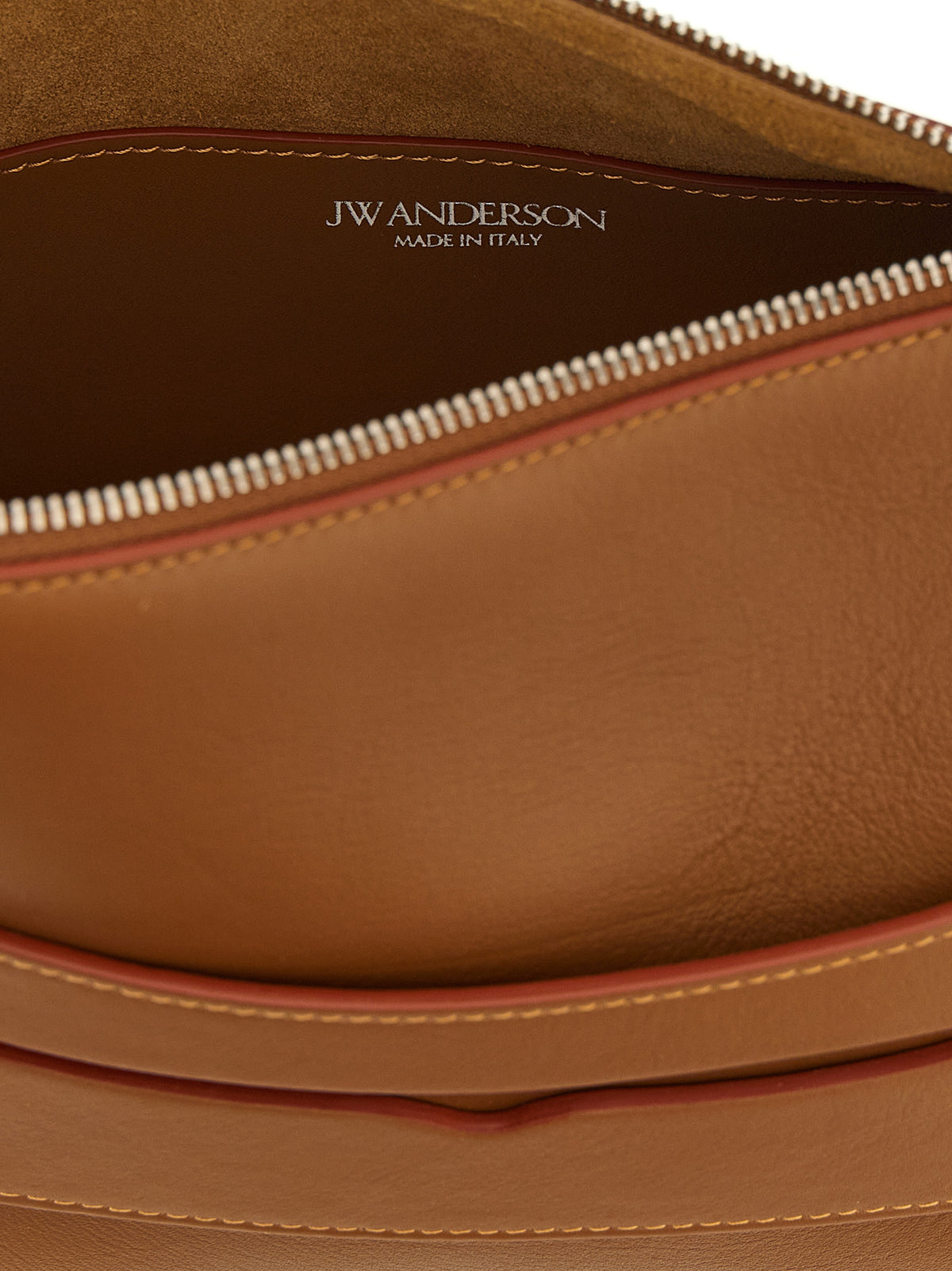 J.W.Anderson Brown Calfskin Shoulder Bag - Exquisite Luxury