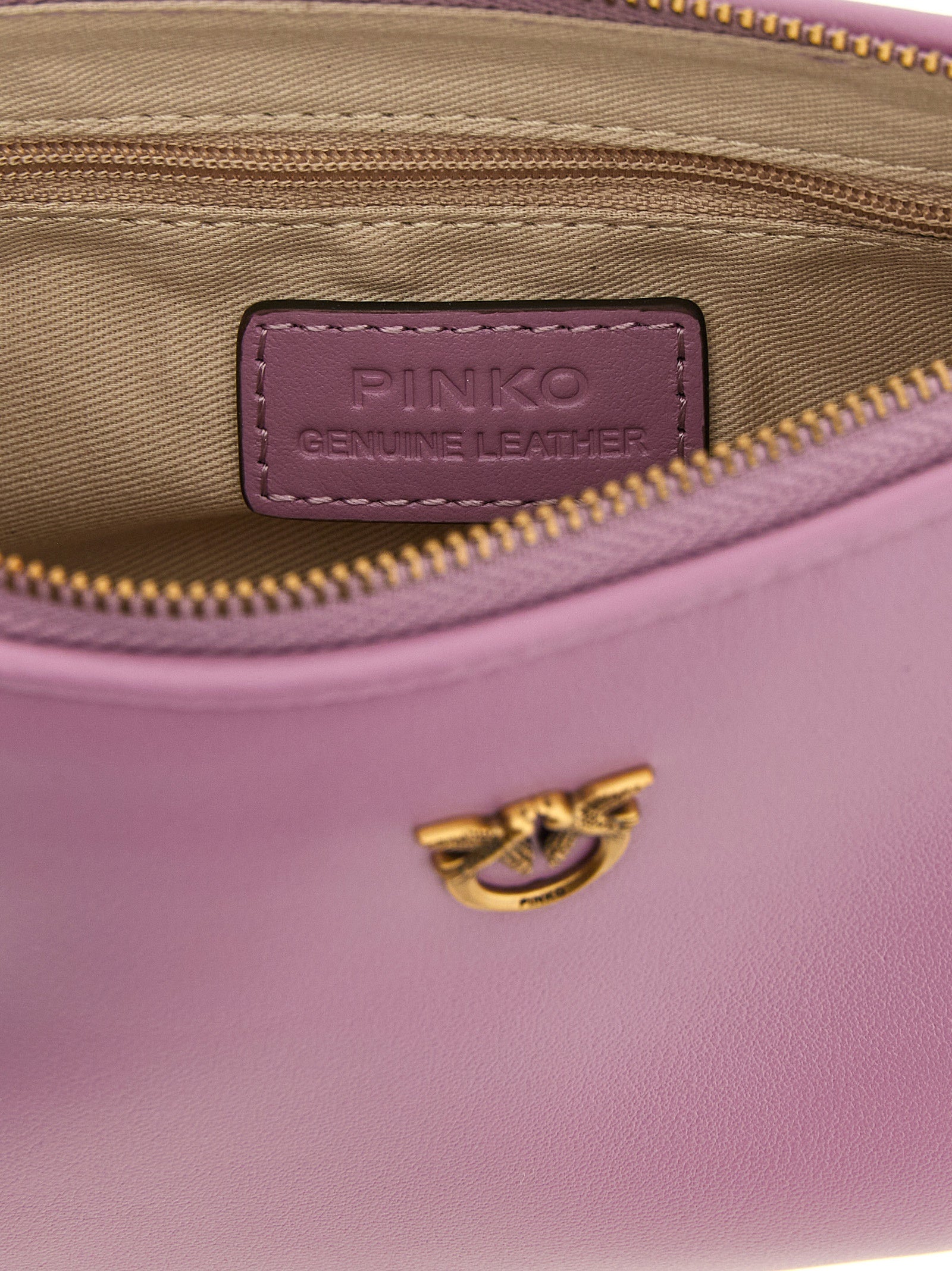 Discover the PINKO Multicolor Cowhide Crossbody Bag, a luxurious blend of silk and cow leather, embodying elegance and bold style for the discerning individual.