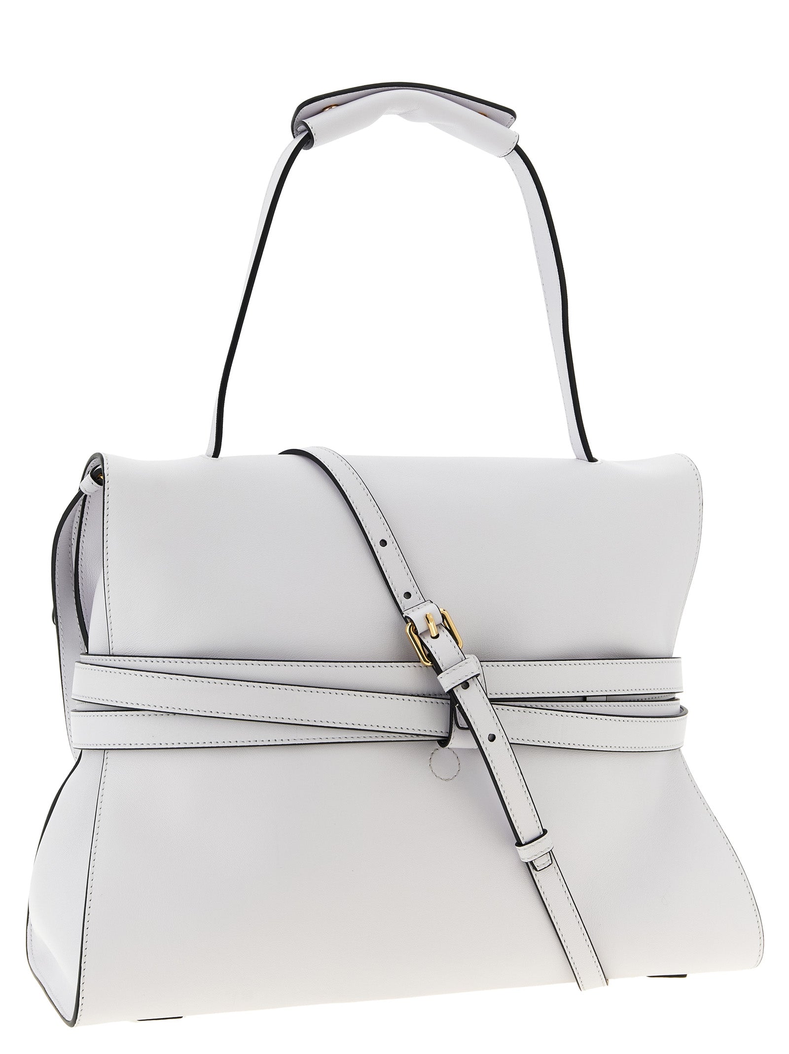 Elevate your elegance with the Moschino White Napa Leather Shoulder Bag, a testament to Italian craftsmanship and timeless sophistication, perfect for any occasion.