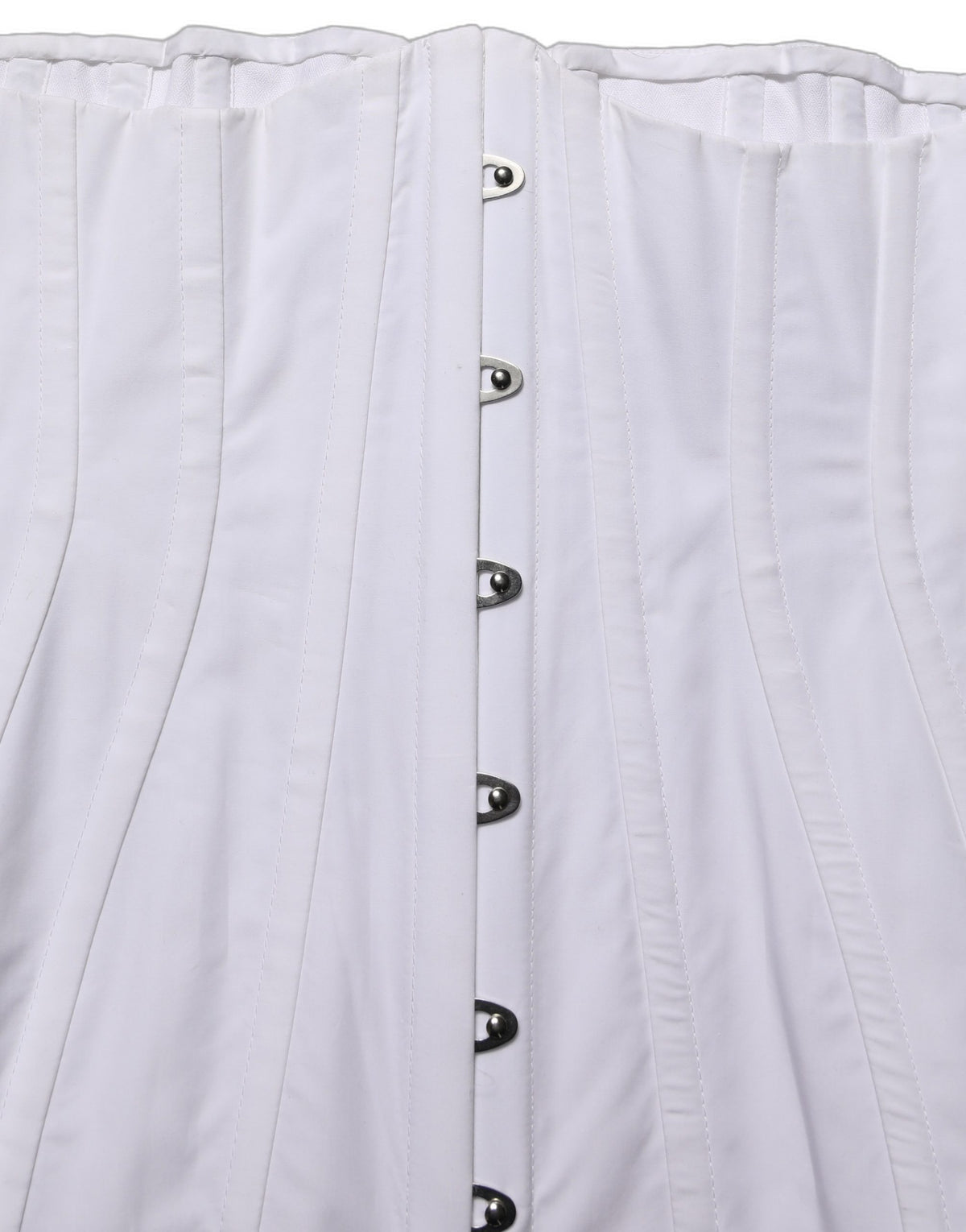 Dolce & Gabbana Cotton Sleeveless Corset Top - Luxury Elegance