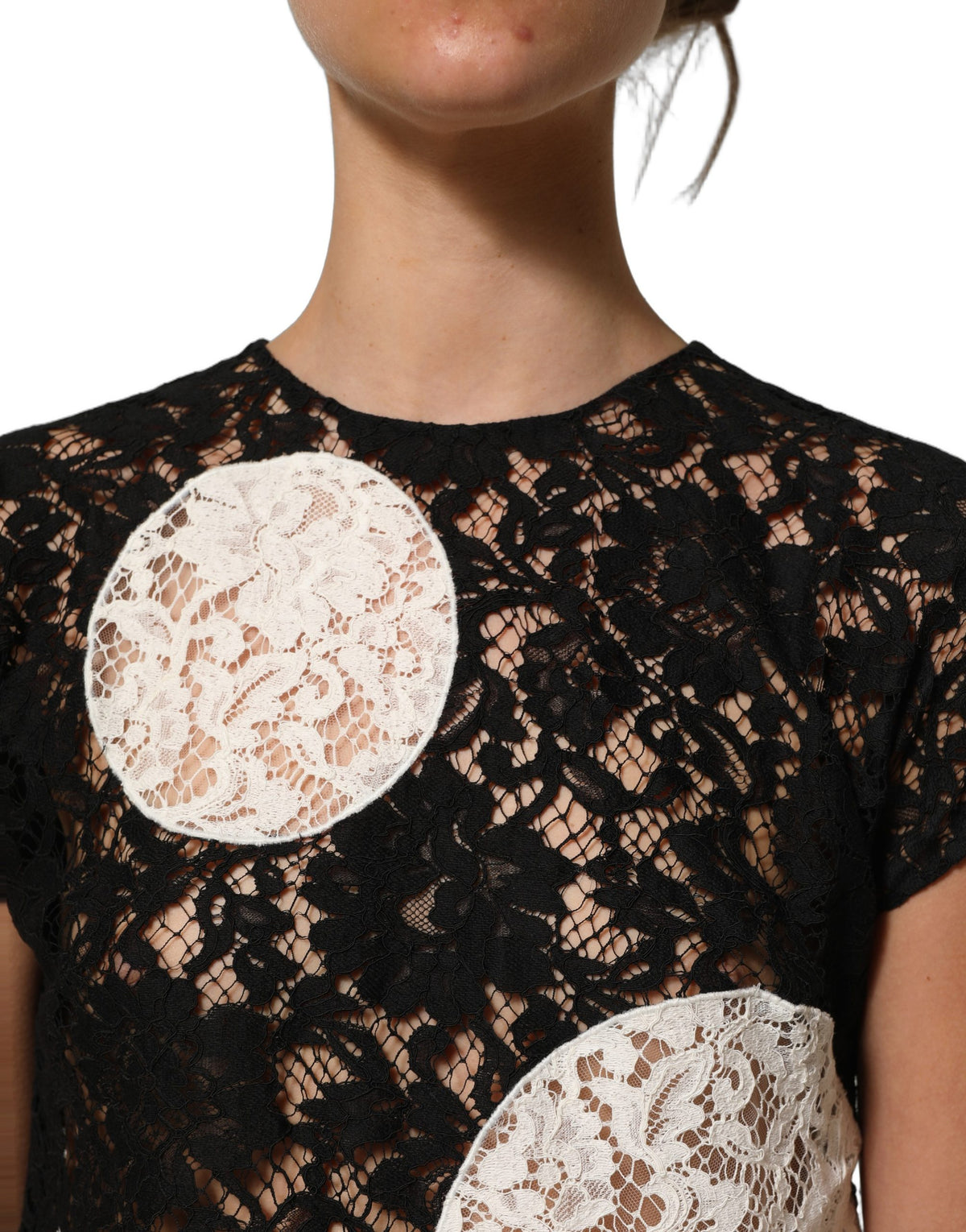Dolce & Gabbana Floral Lace Blouse - Timeless Italian Elegance