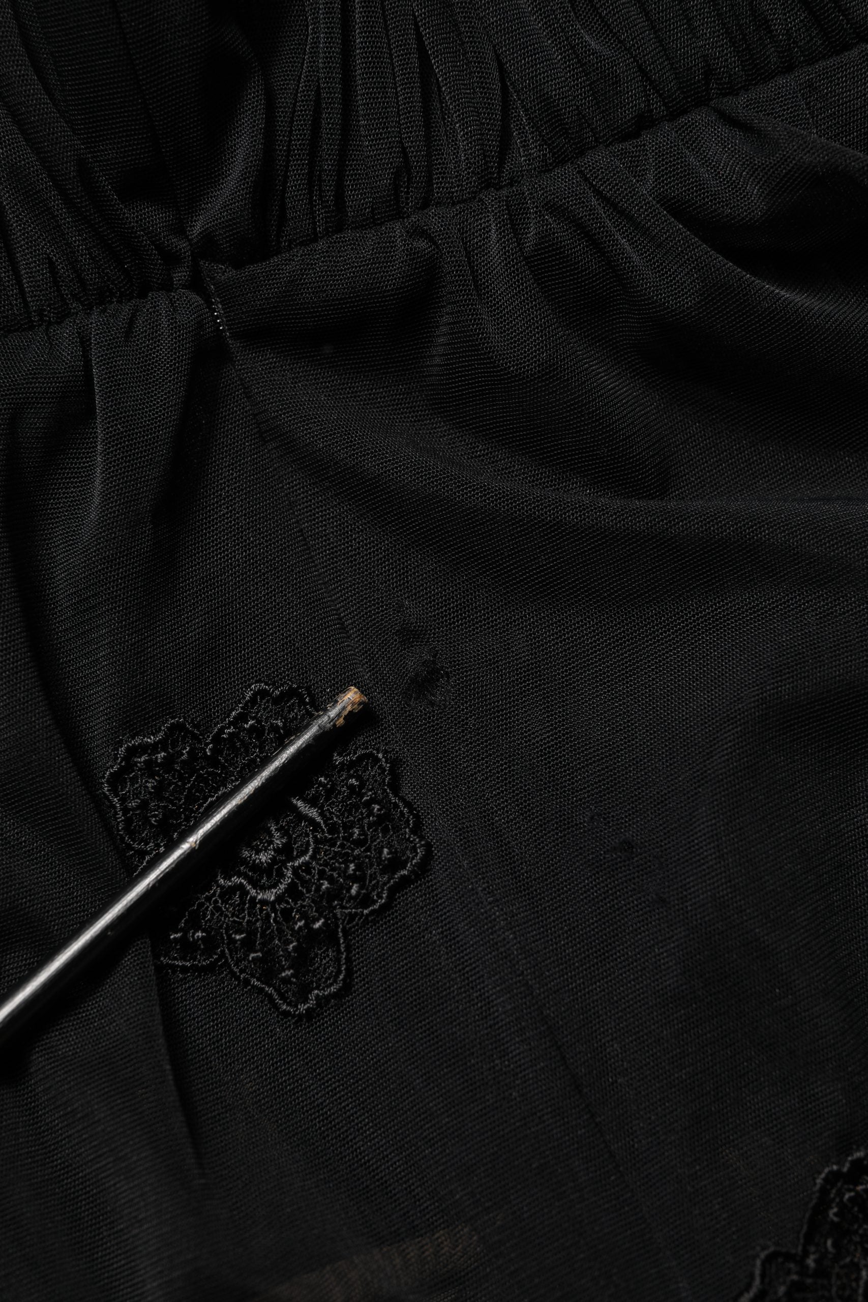 Dolce & Gabbana Sheer Mesh Blouse - Timeless Italian Elegance
