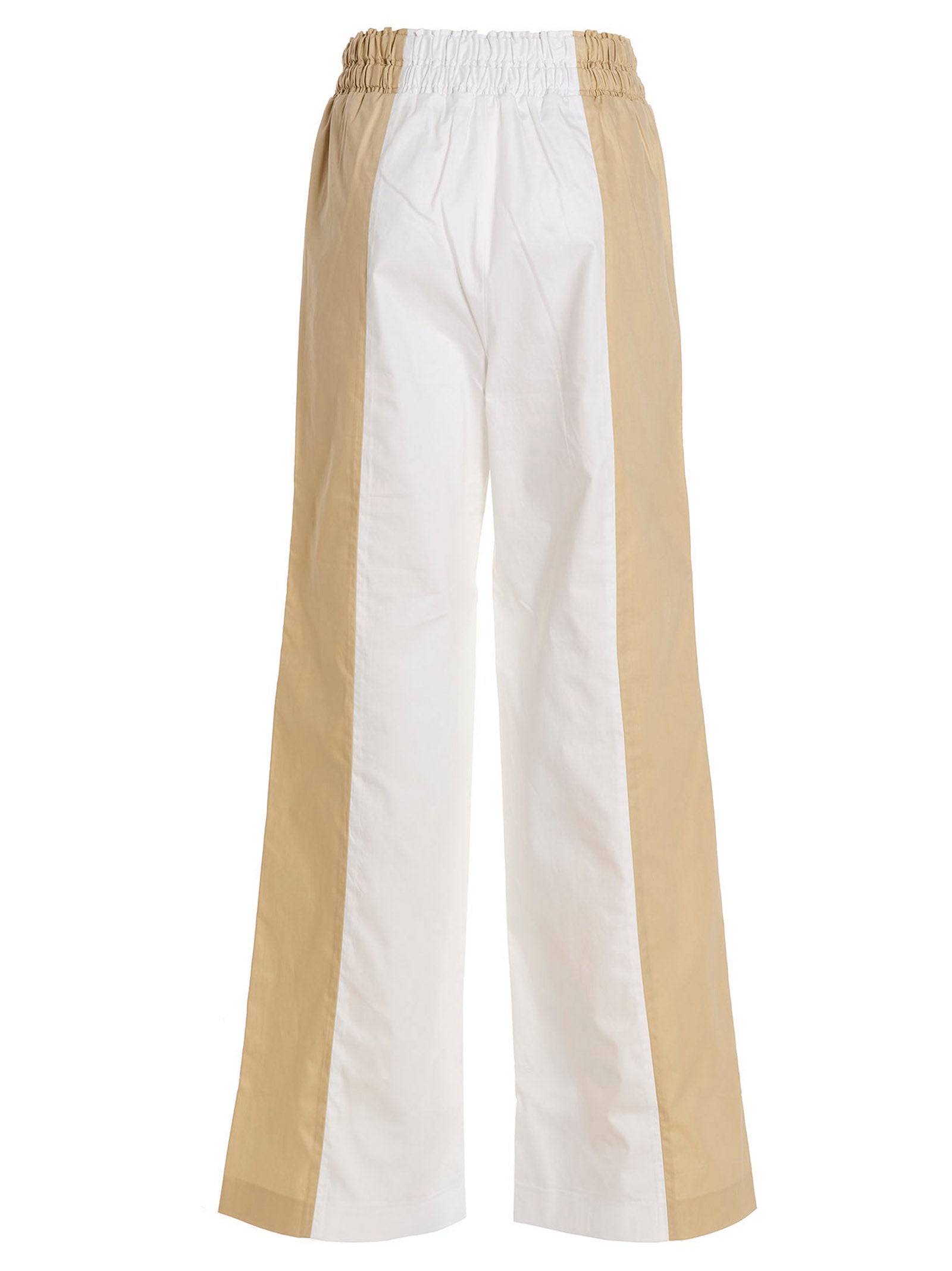 Elevate your style with Fabiana Filippi's multicolor cotton casual pants, a masterpiece of Italian craftsmanship that embodies luxurious comfort and sophisticated elegance.