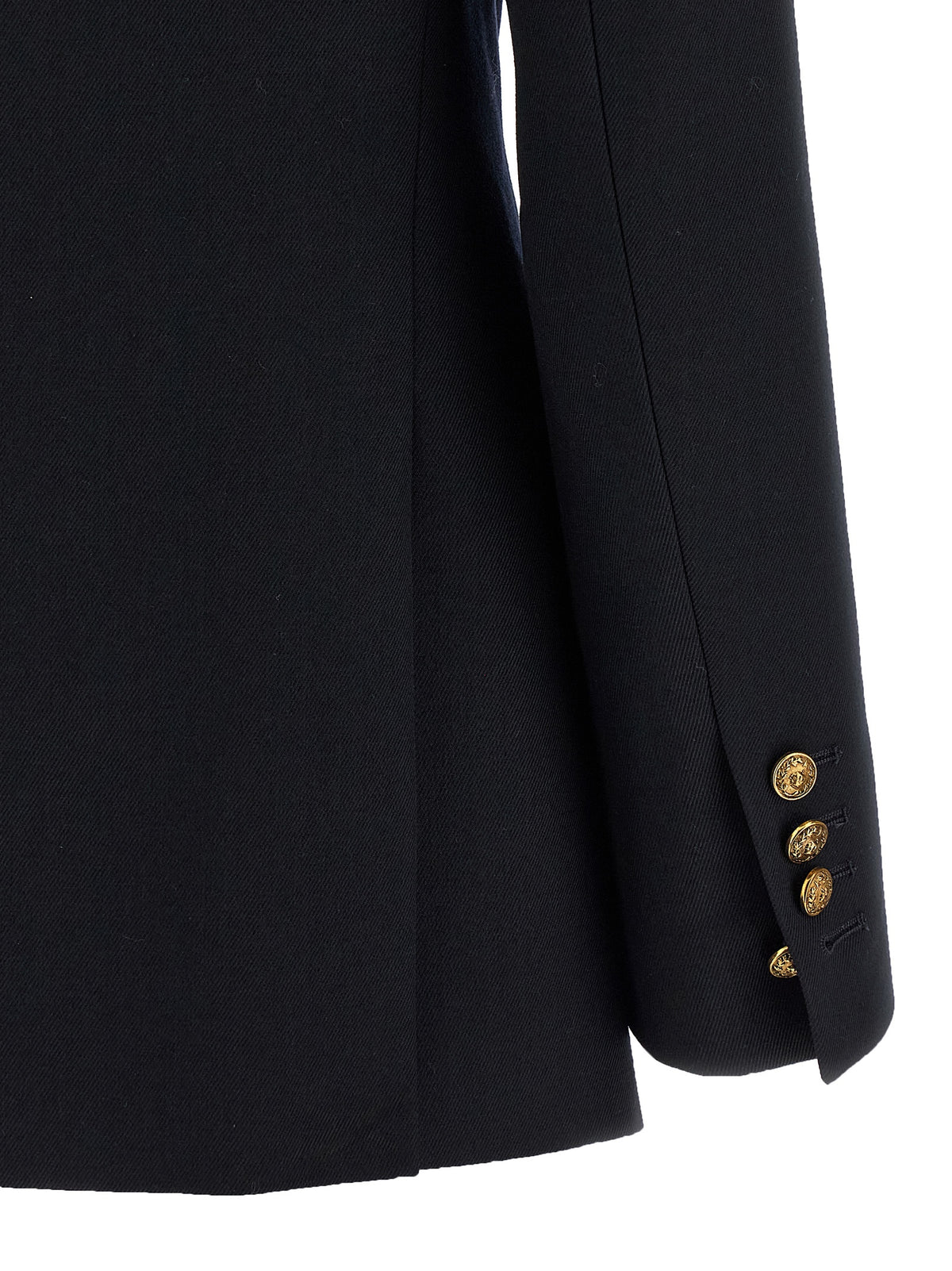 Elevate your wardrobe with the Golden Goose Diva Blazer, a luxurious blend of virgin wool and polyester, crafted in Italy for timeless sophistication and effortless elegance.