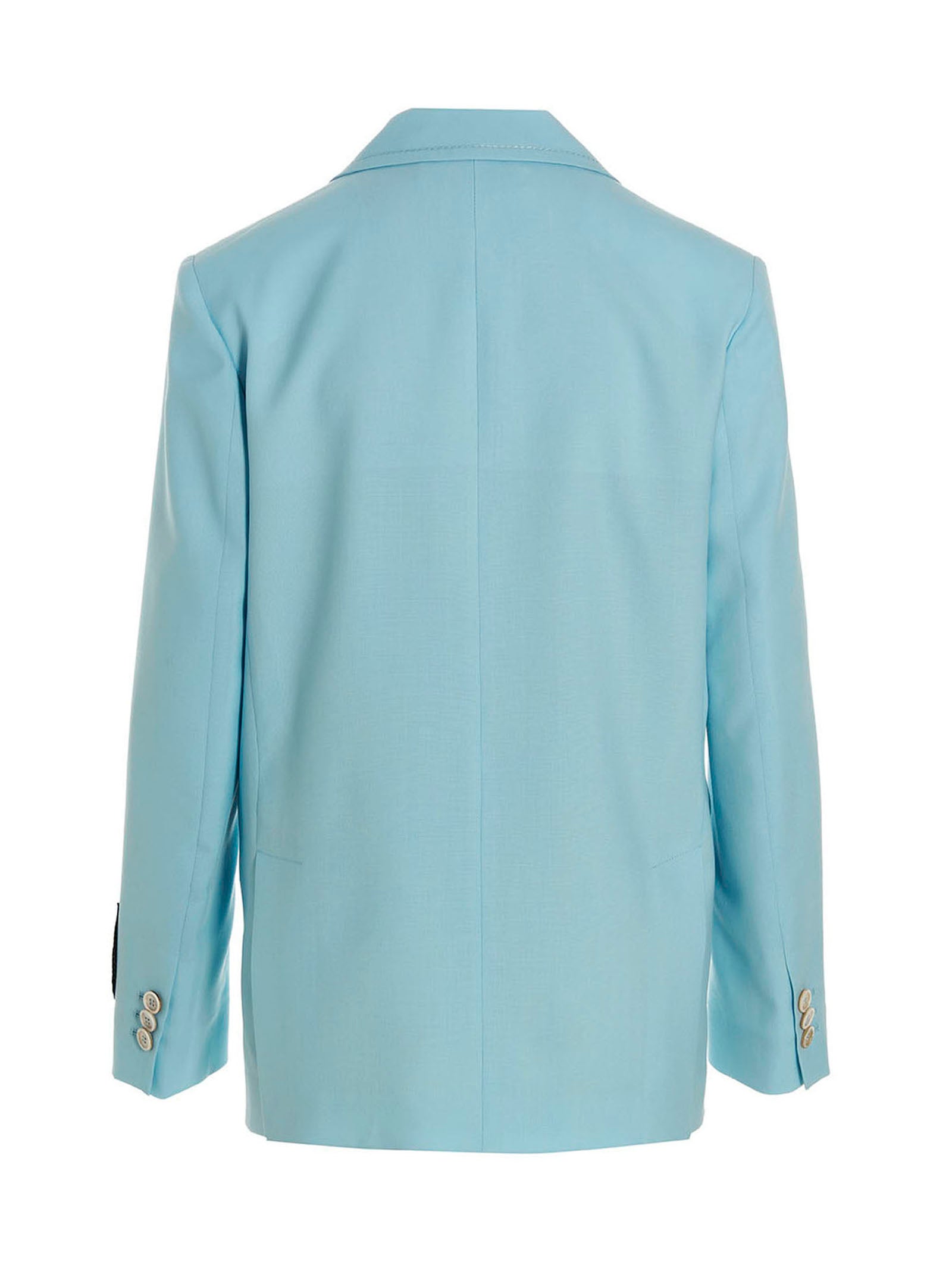 Marni Blue Virgin Wool Blazer - Timeless Elegance Redefined