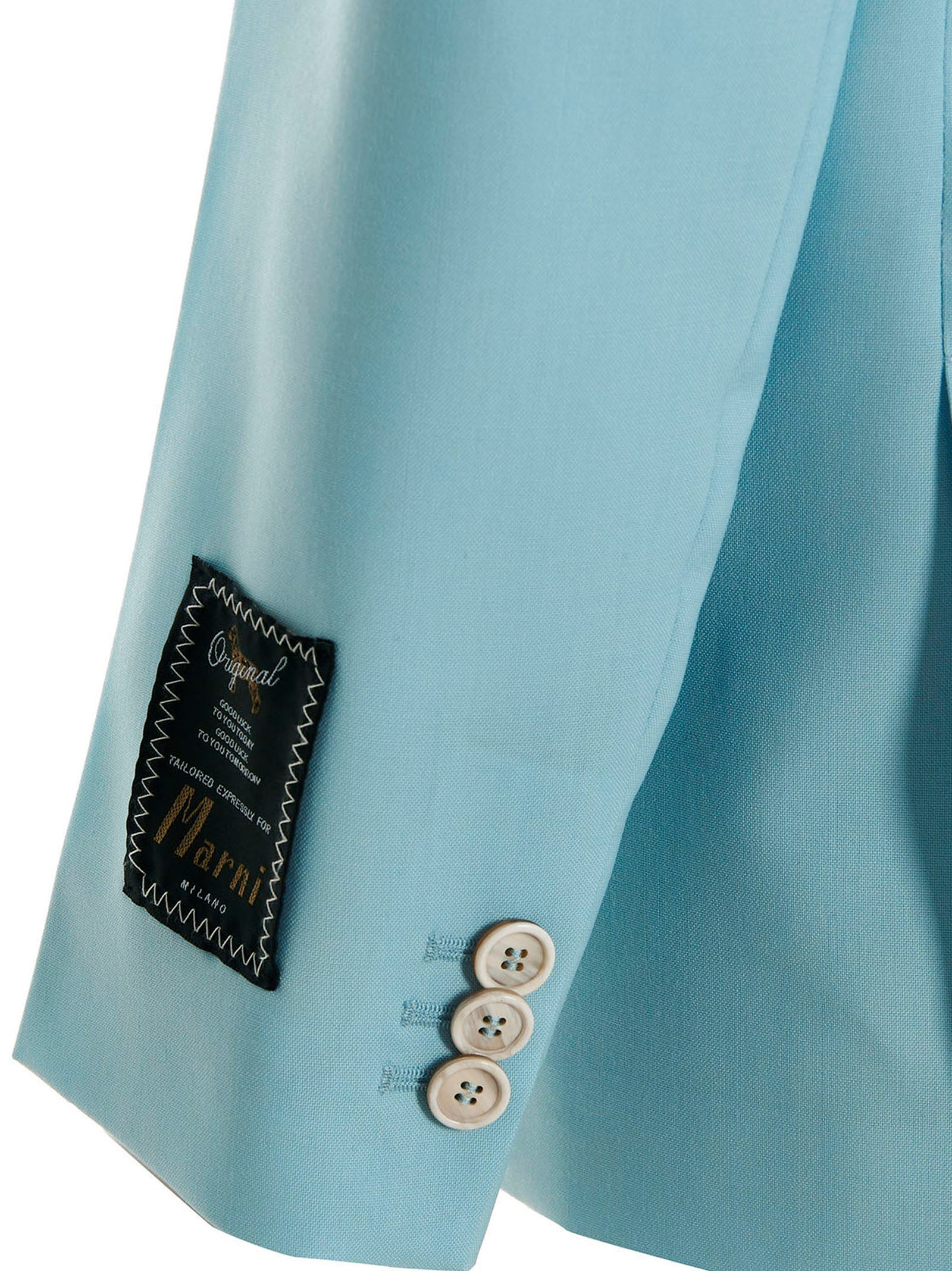 Marni Blue Virgin Wool Blazer – Timeless Elegance Redefined
