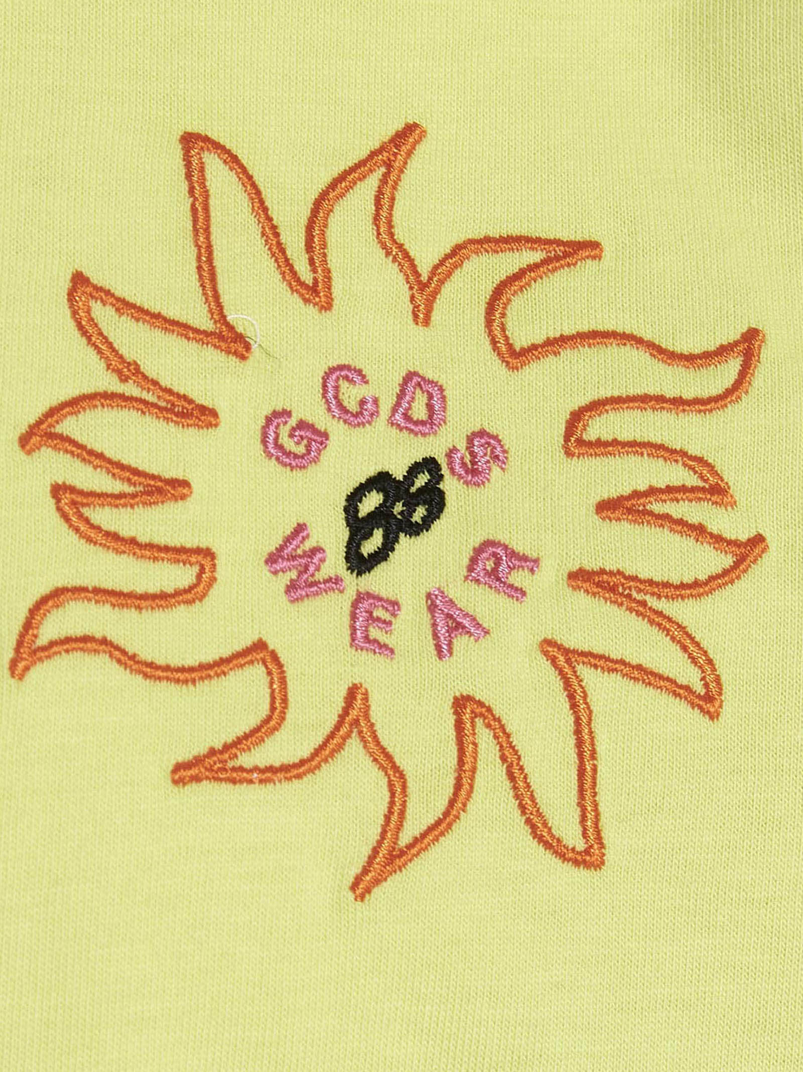 GCDS Bicolor Cotton T-Shirt | Luxe Designer Artisanal Fashion