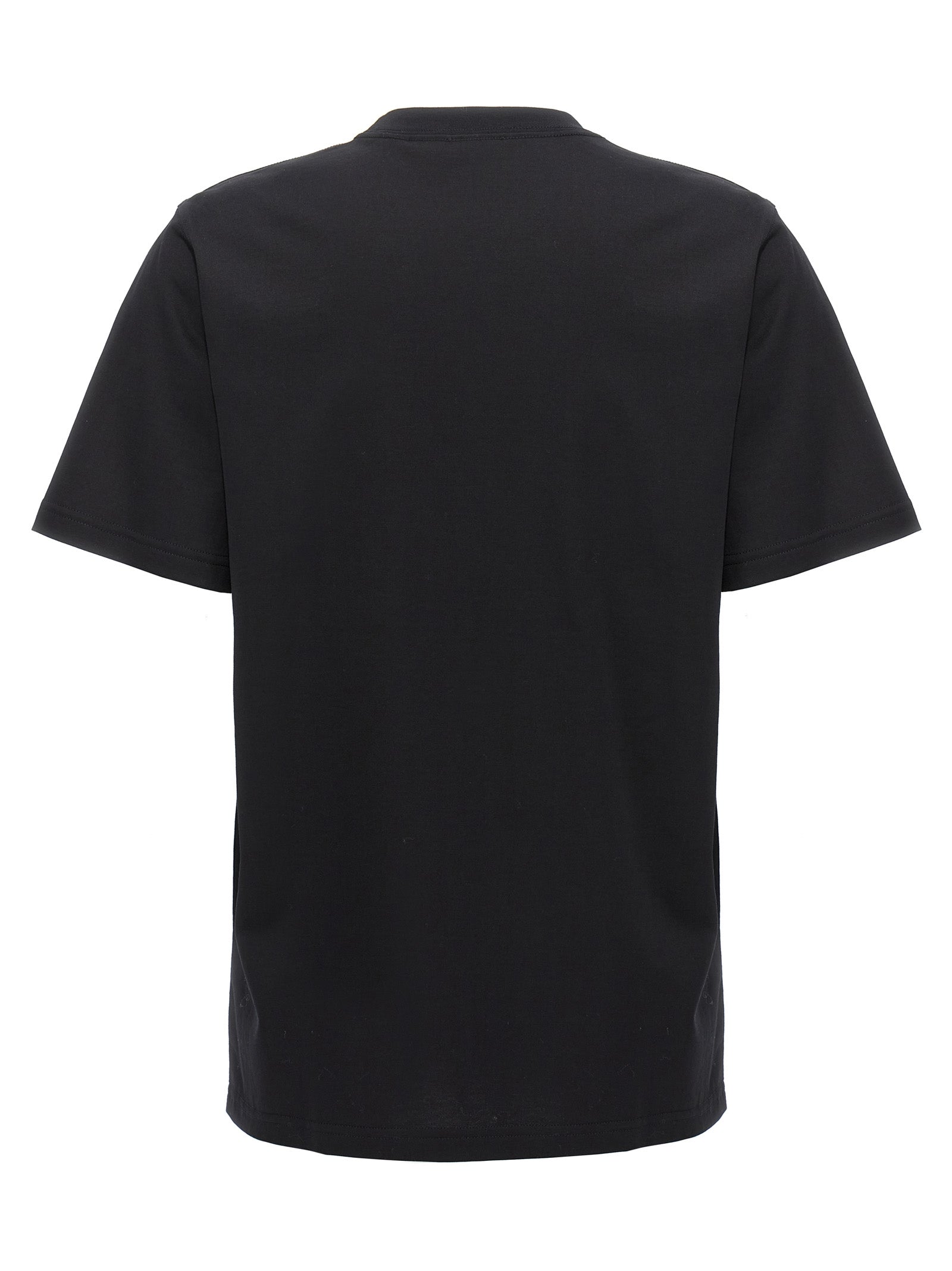 Burberry Bicolor Cotton T-Shirt - Designer Luxury Essential