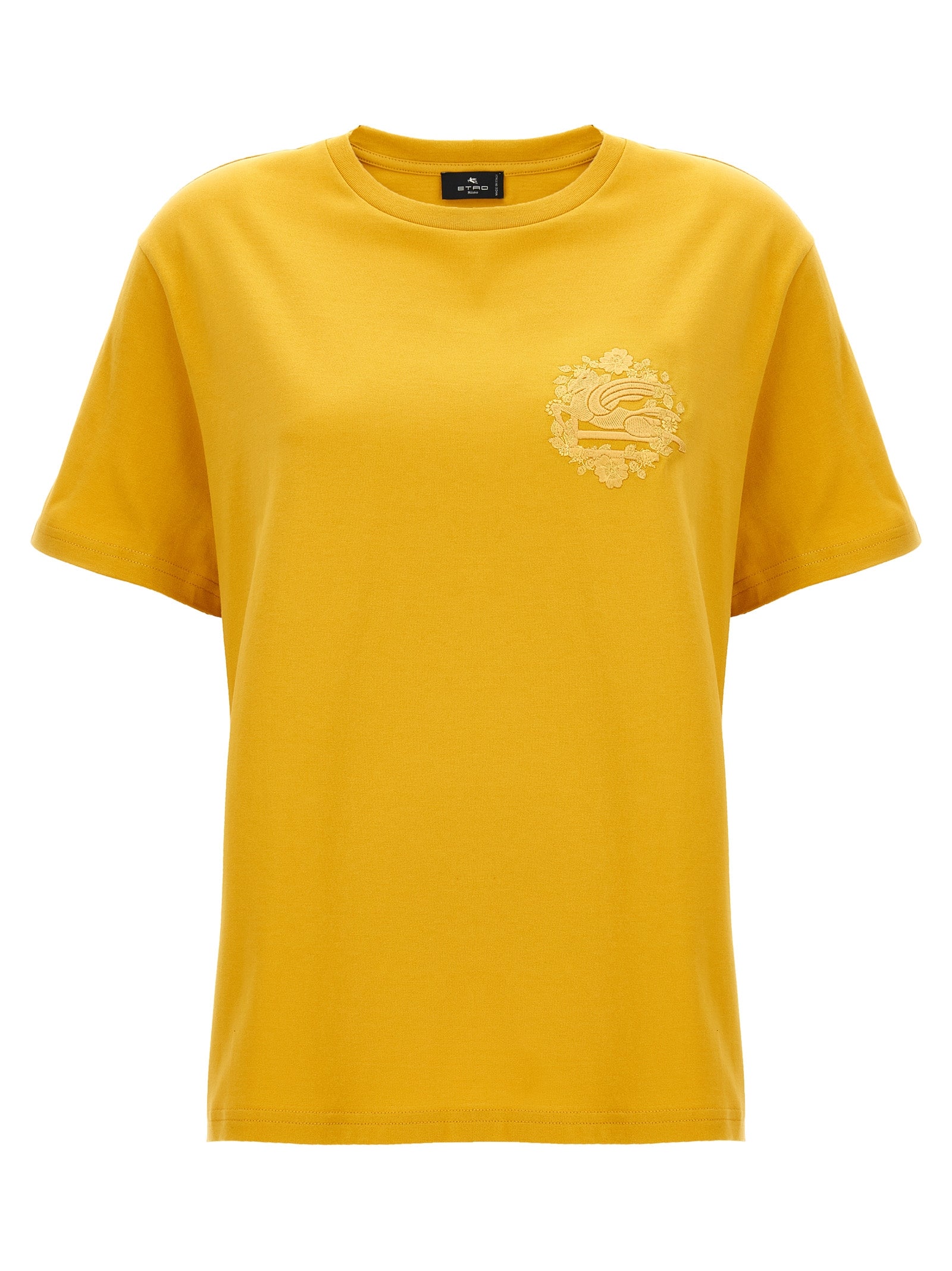 Experience the artistry of ETRO's Bicolor Cotton T-Shirt, where luxurious 100% cotton meets timeless Italian craftsmanship, perfect for the discerning individual.