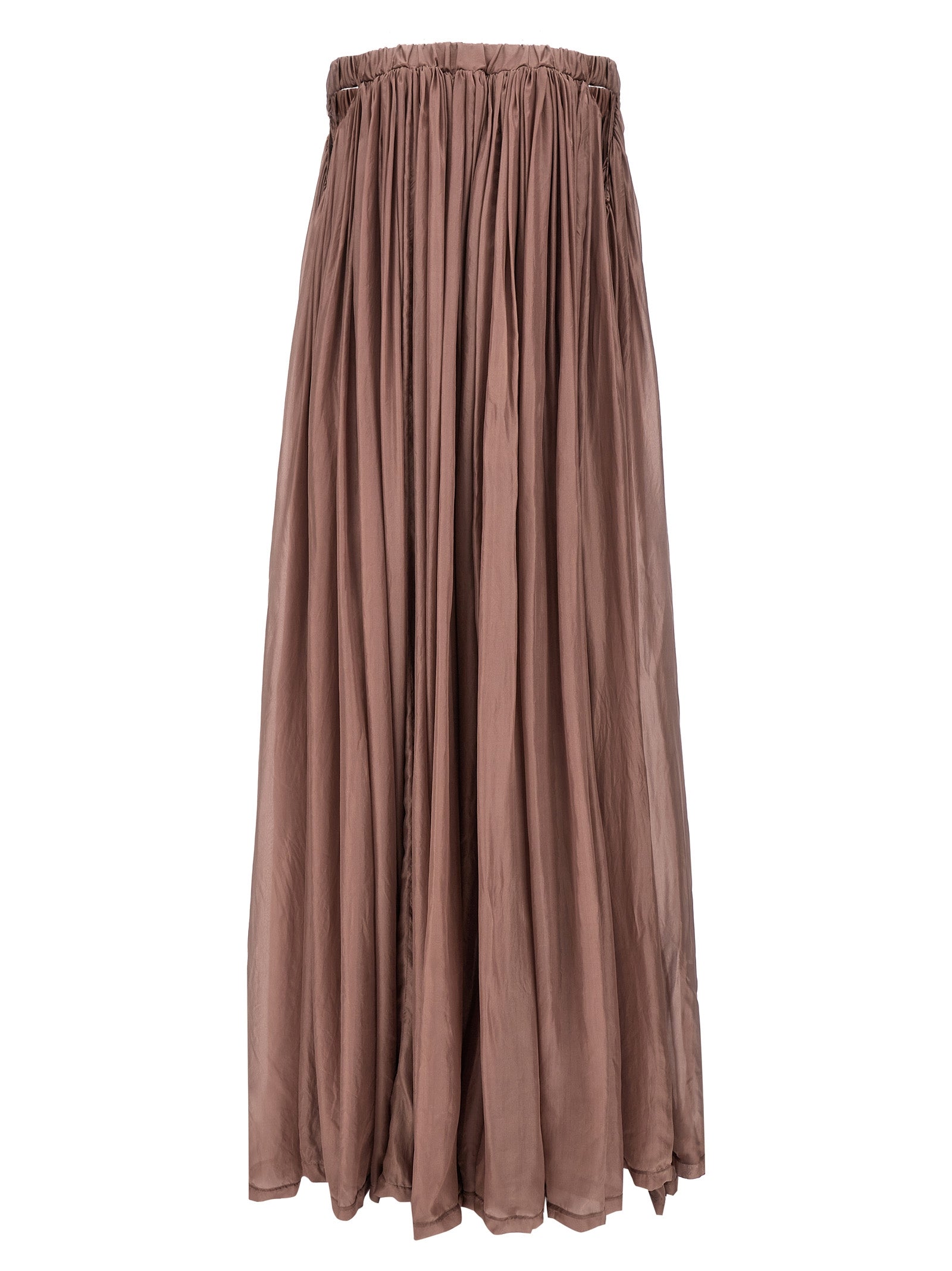 Elevate your elegance with the Rick Owens Multicolor Silk Long Dress, a luxurious embodiment of opulence and sophistication, perfect for unforgettable moments.
