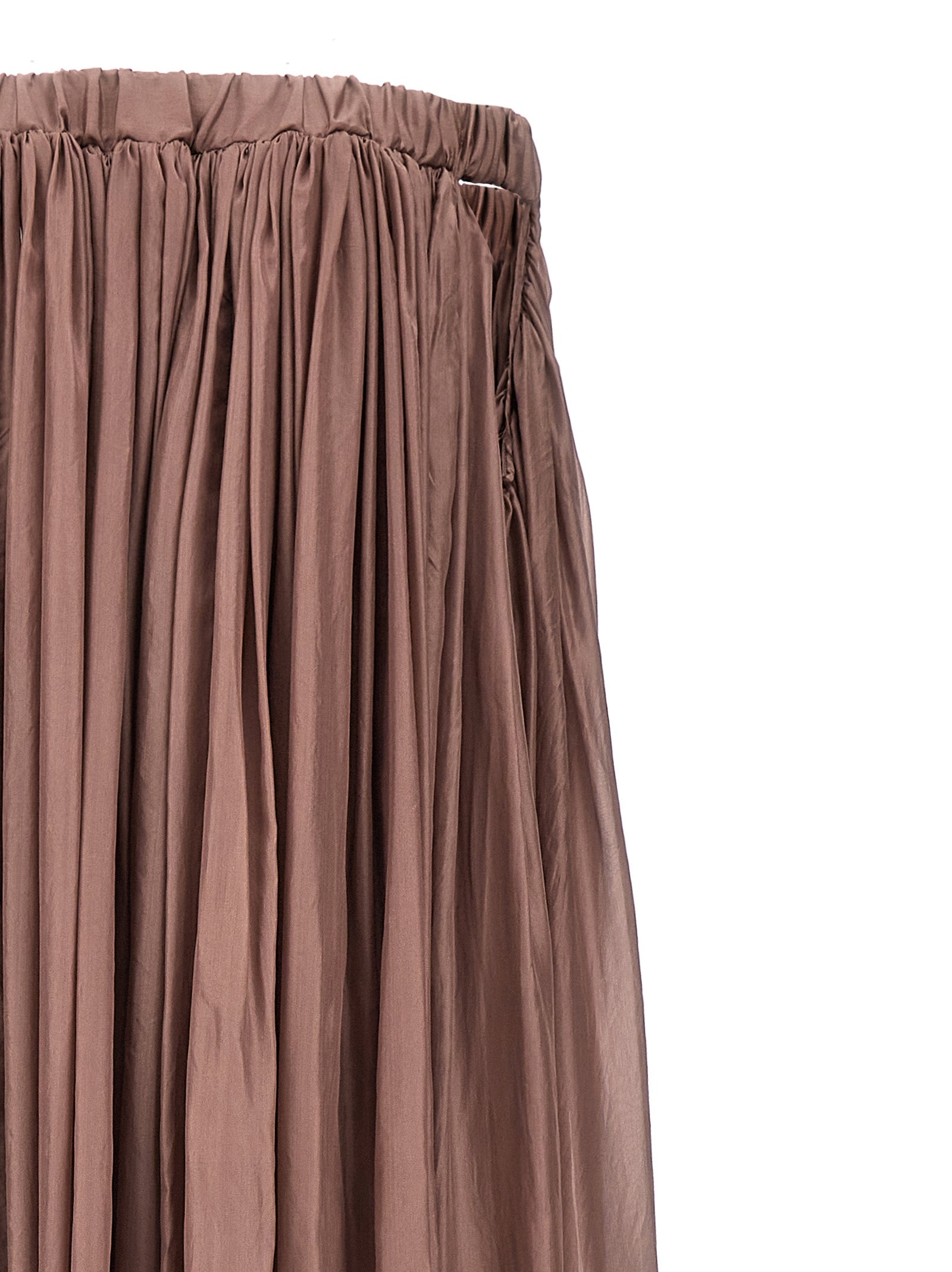 Indulge in the opulence of the Rick Owens Multicolor Silk Long Dress, a masterpiece of Italian craftsmanship, designed to elevate your elegance for any prestigious occasion.