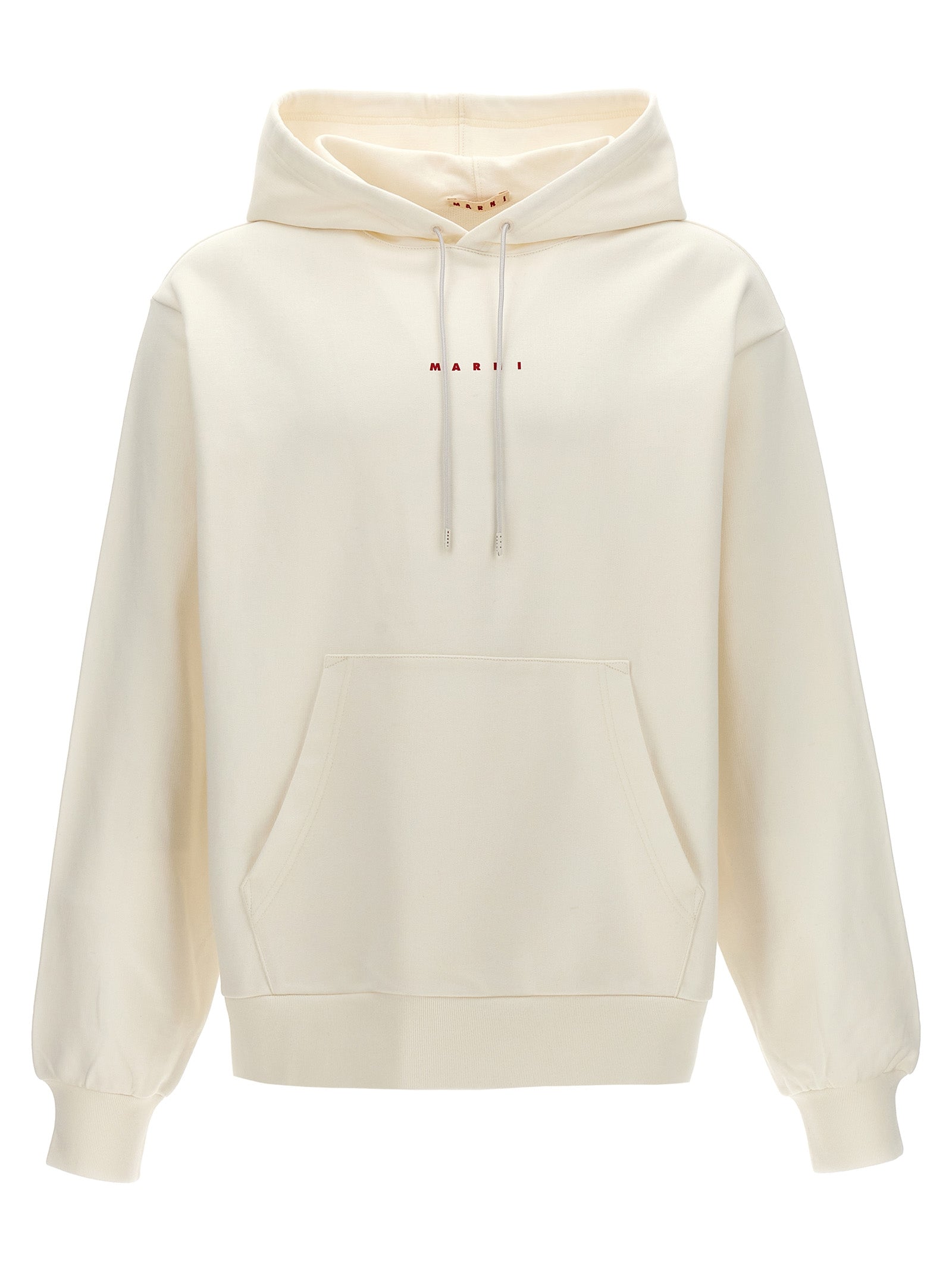 Marni White Cotton Sweatshirt