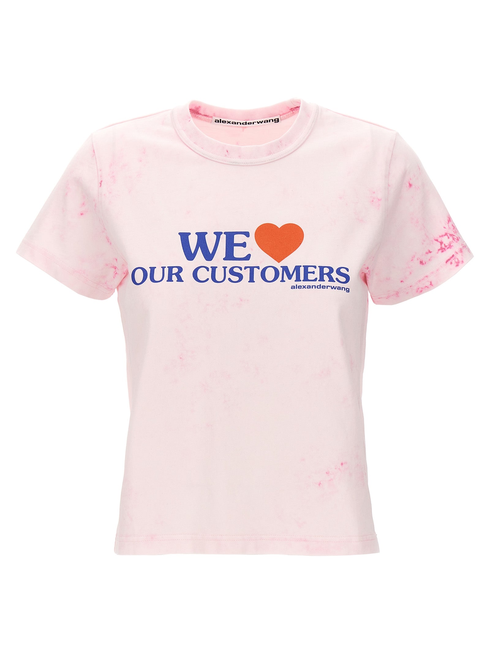 Alexander Wang Multicolor Cotton T-Shirt | Artisanal Luxury Fashion