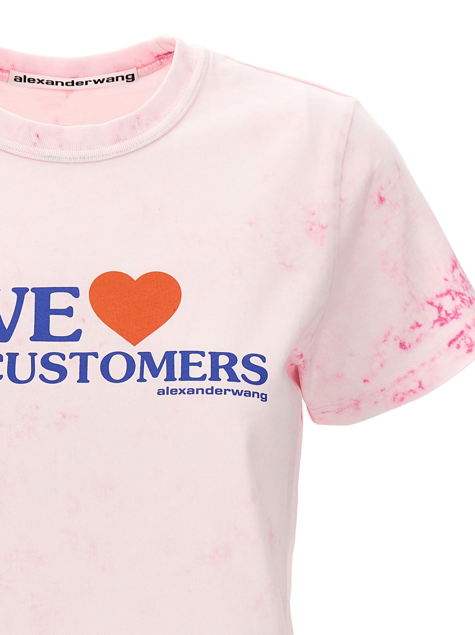 Alexander Wang Multicolor Cotton T-Shirt | Artisanal Luxury Fashion