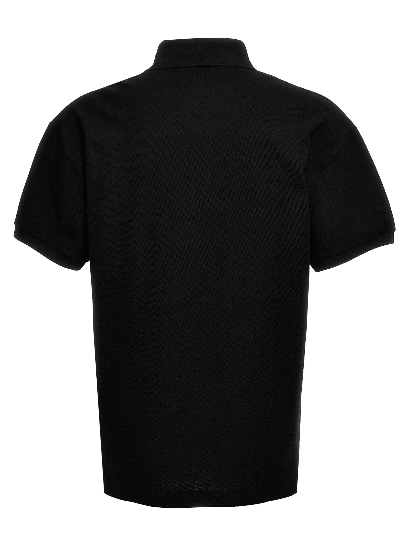 Experience the allure of the Palm Angels Black Polyester Polo Shirt, a fusion of Italian craftsmanship and bold elegance, perfect for the discerning style connoisseur.