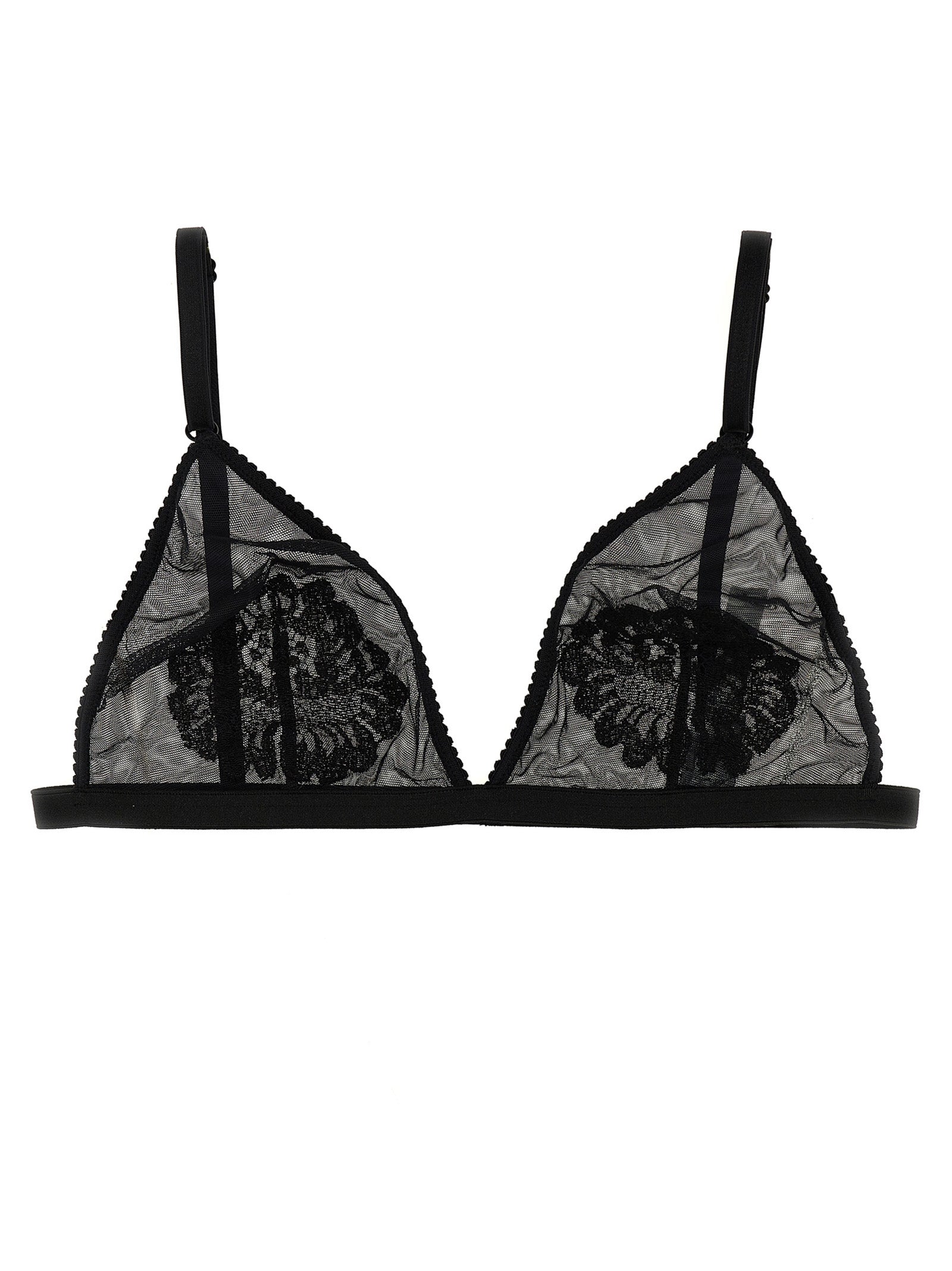 Dolce & Gabbana Black Polyamide Bra