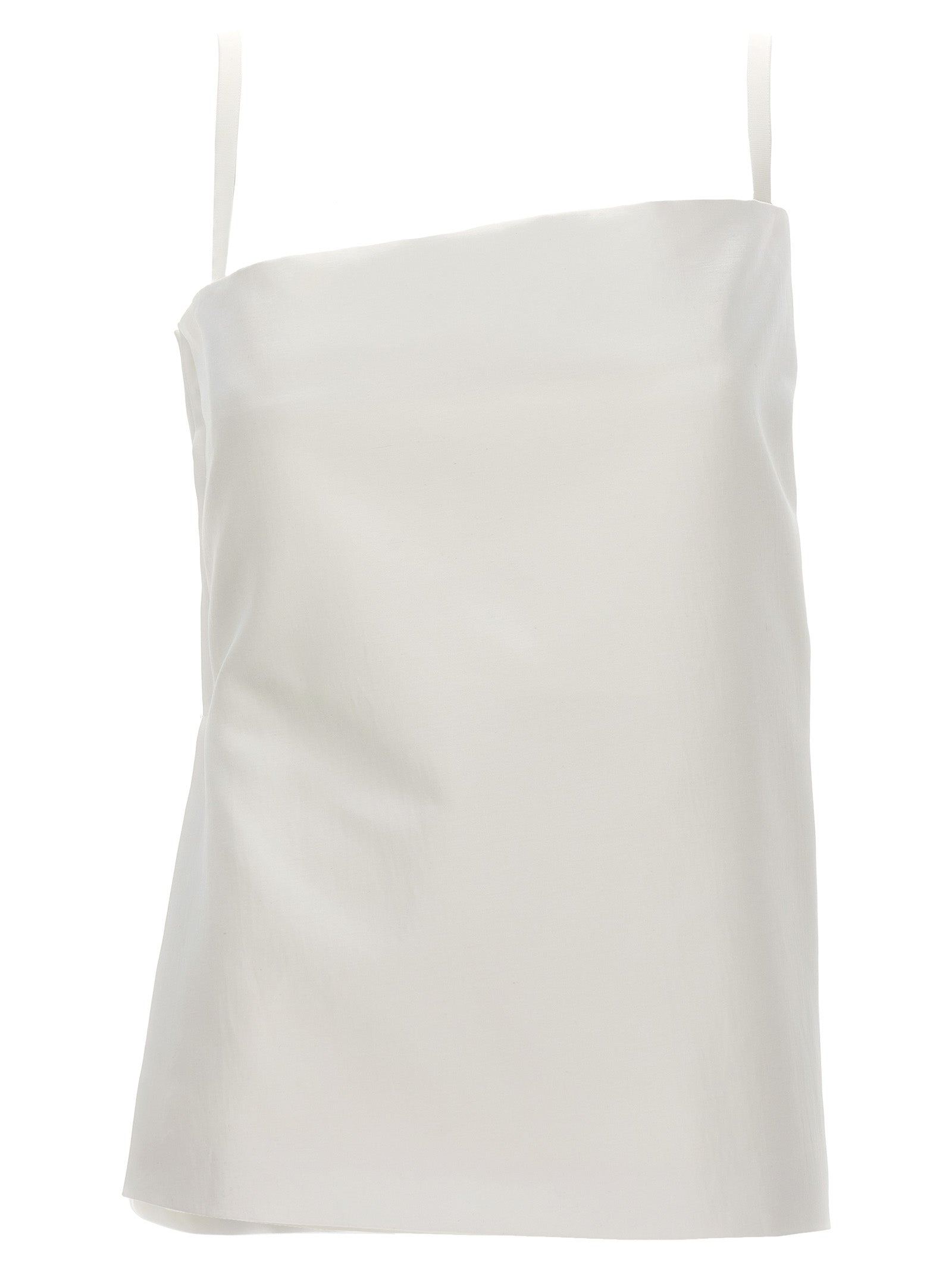Sportmax White Cotton Blouse - Exquisite Off-the-Shoulder Elegance