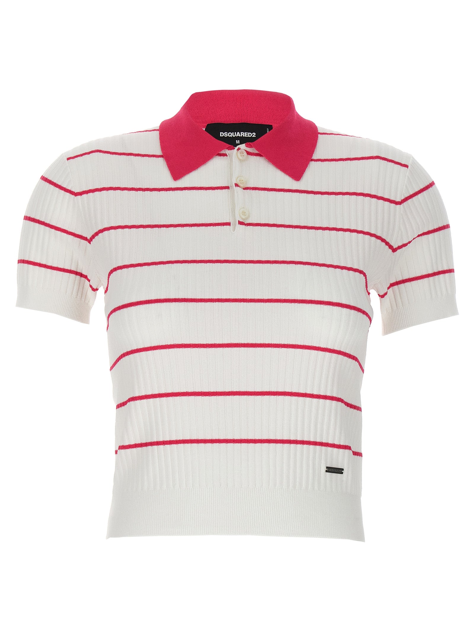 Dsquared² Multicolor Viscose Polo Shirt