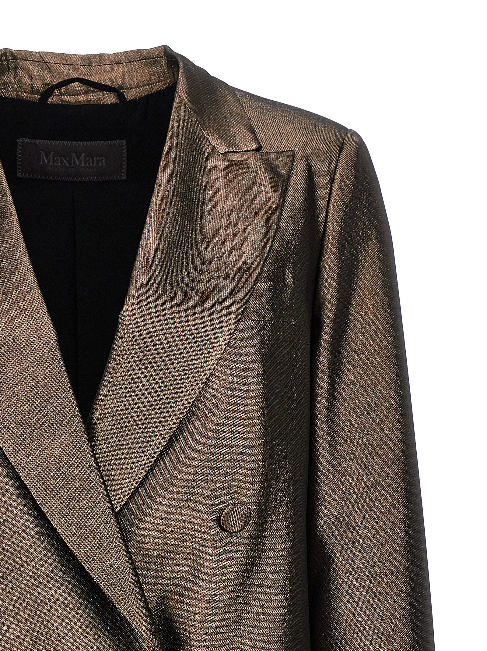 Max Mara Brown Silk Blazer - Elevate Your Elegance with Luxury