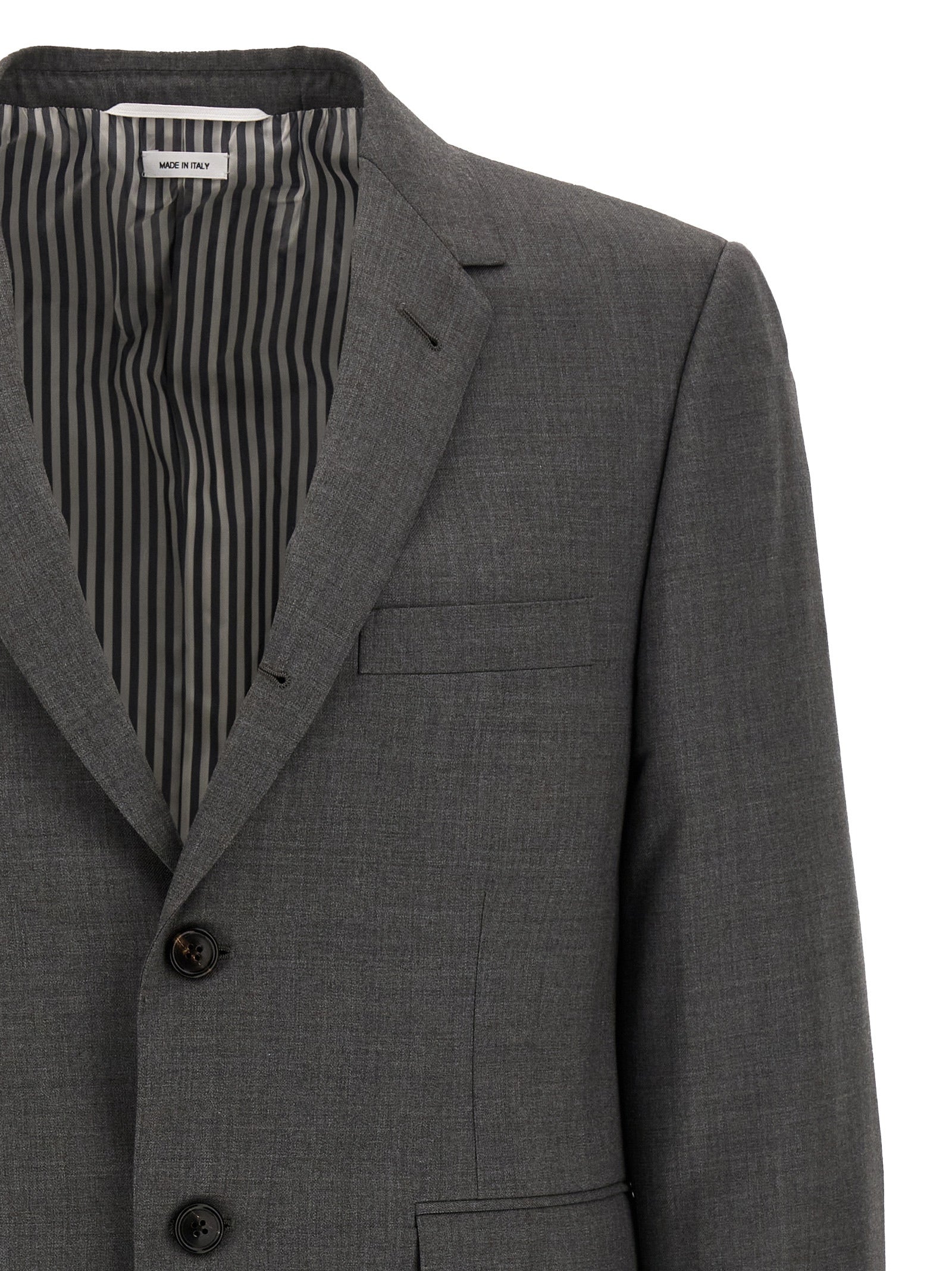 Thom Browne Gray Wool Blazer