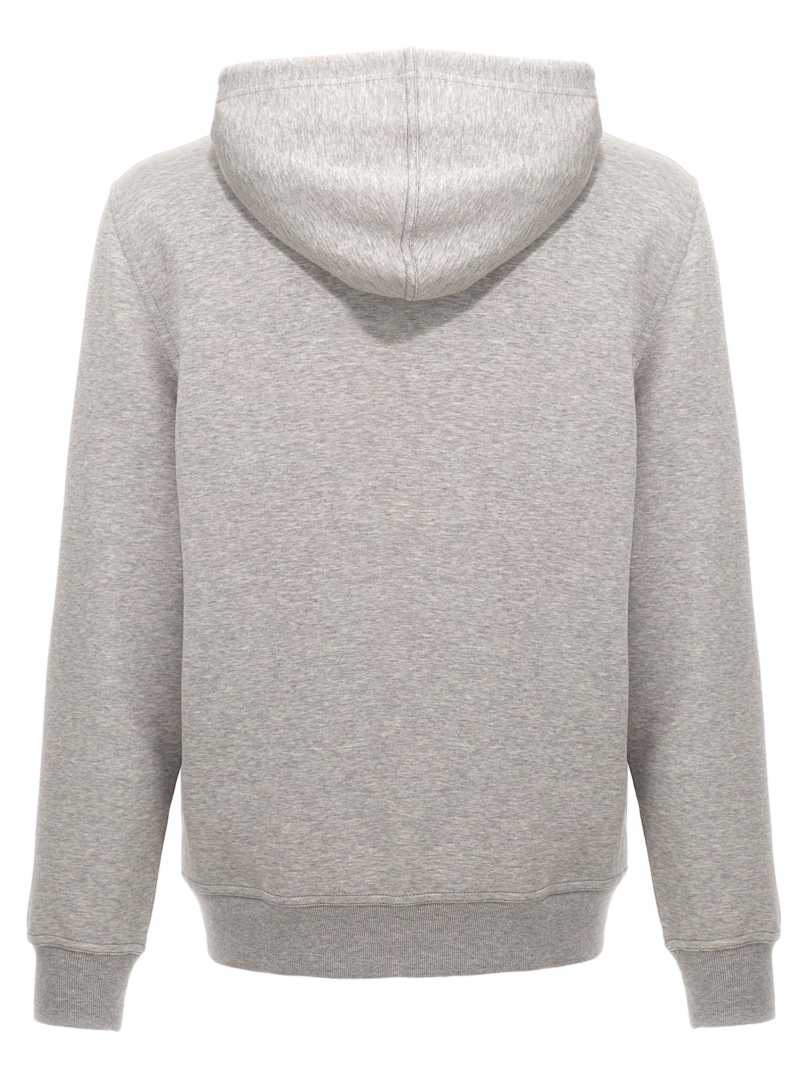 Brunello Cucinelli Gray Cotton Sweatshirt - Designer Luxury Couture