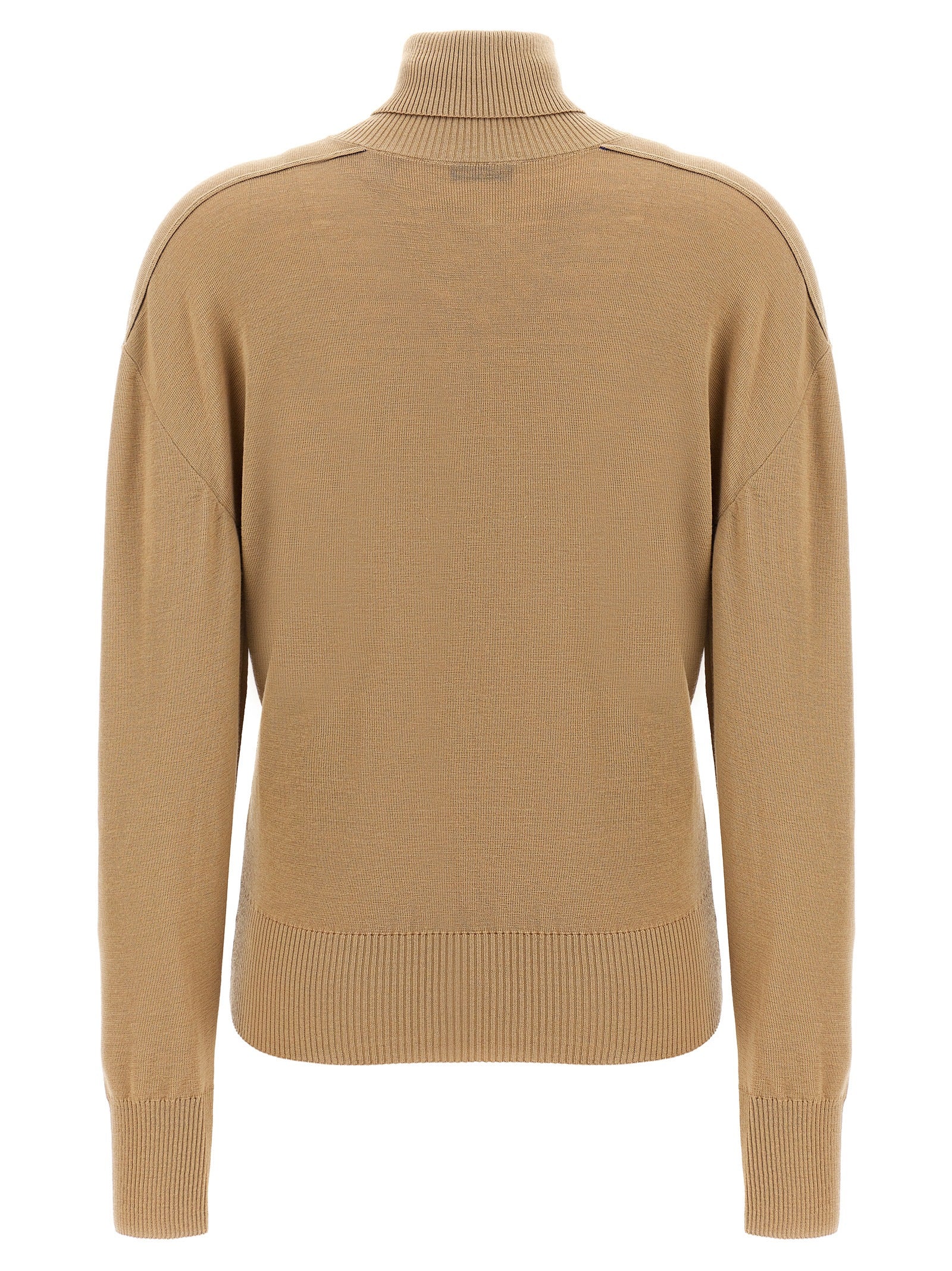 Burberry Beige Wool Cardigan - Designer Artisanal Luxury