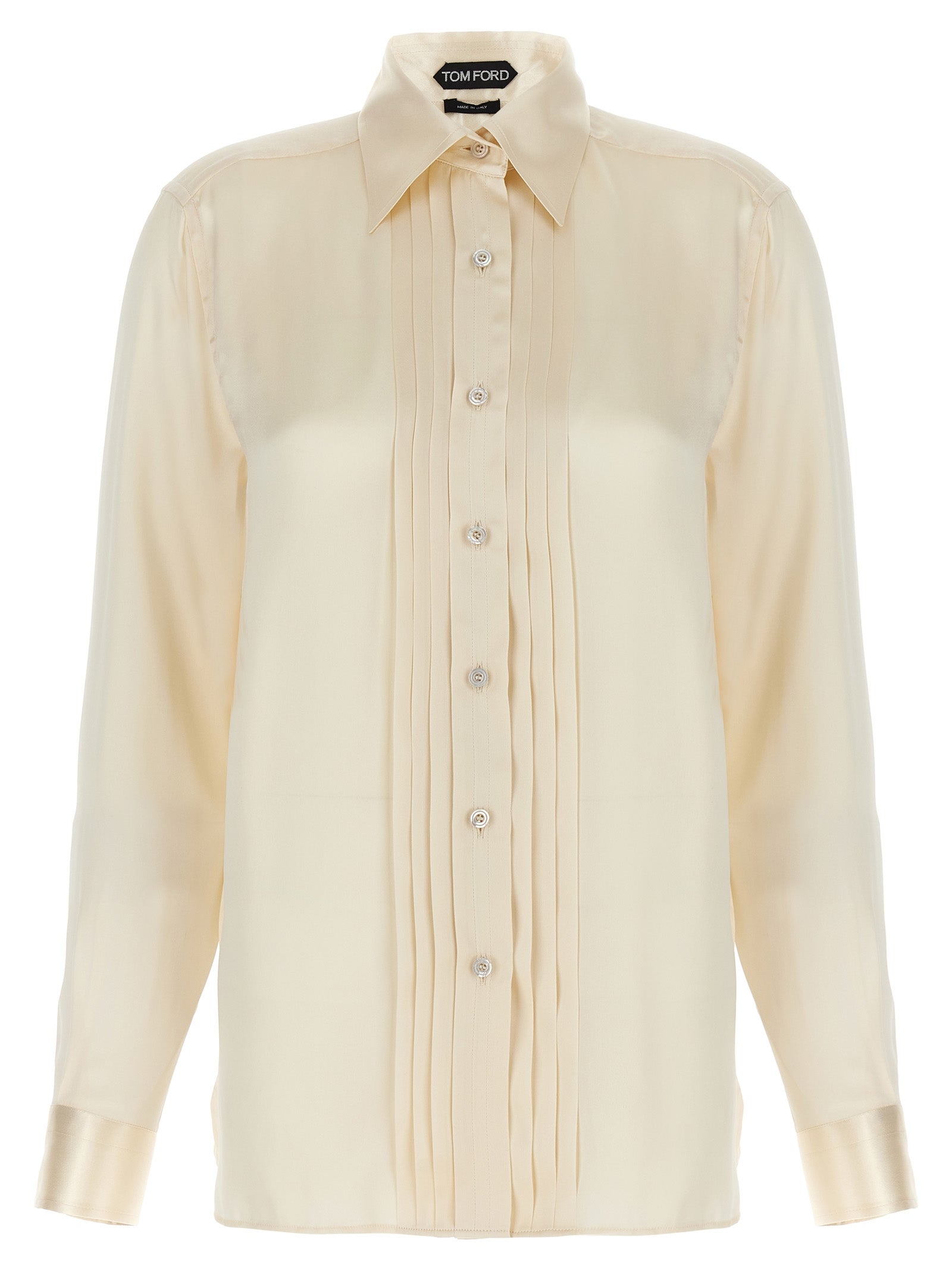 Tom Ford White Silk Blouse