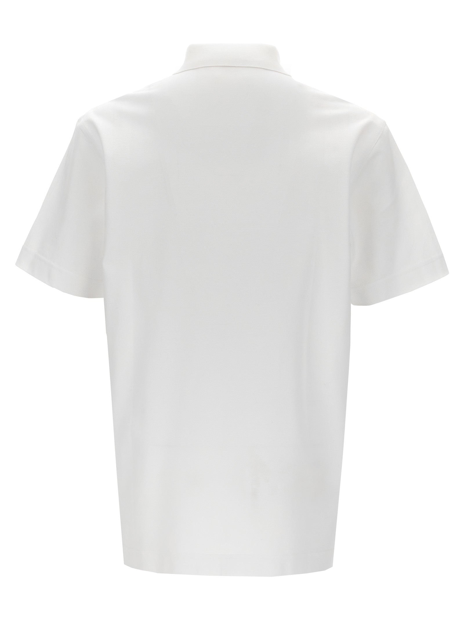 Givenchy White Cotton Polo Shirt | Luxurious Designer Fashion