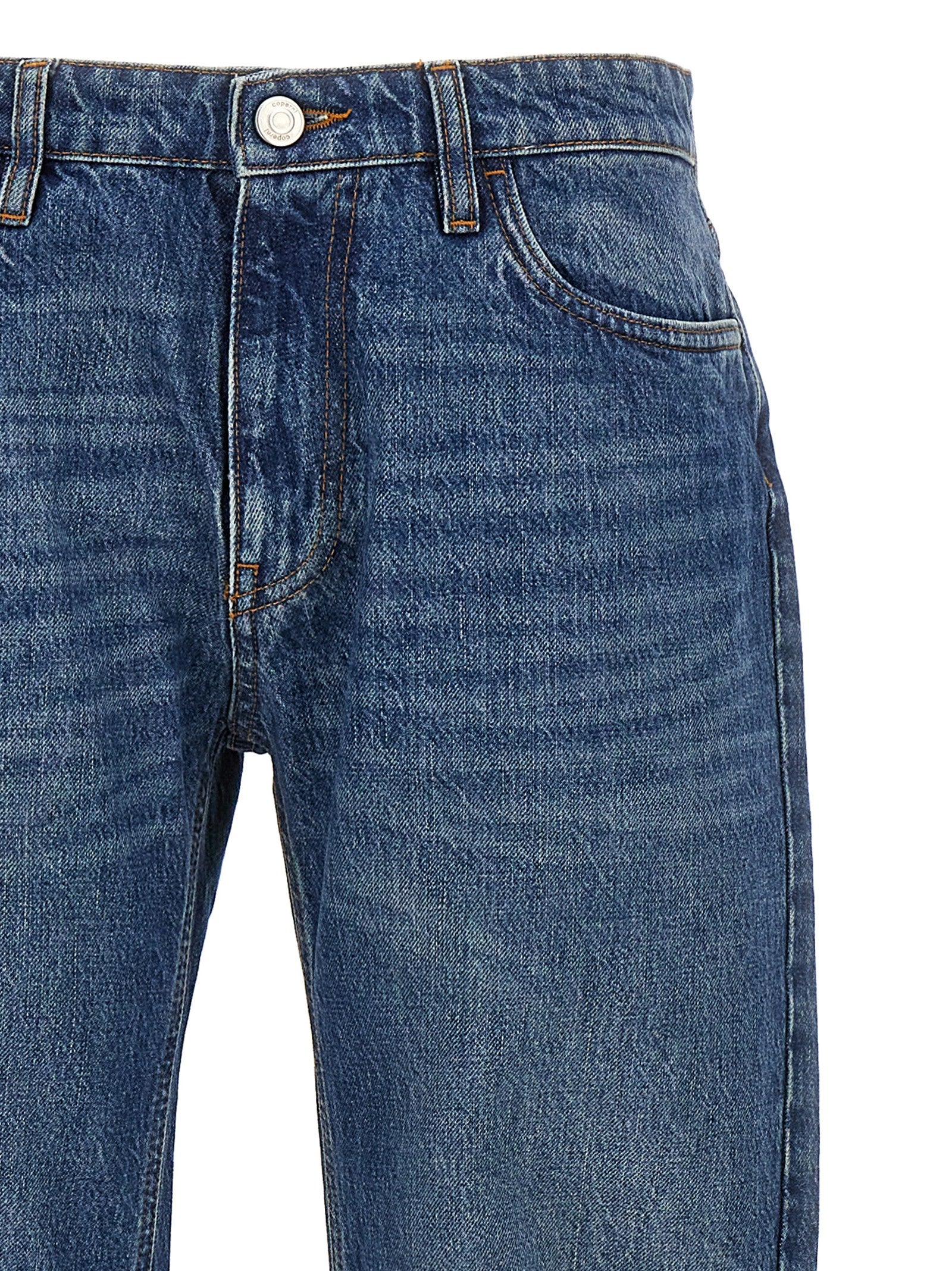 Coperni Blue Cotton Jeans Denim