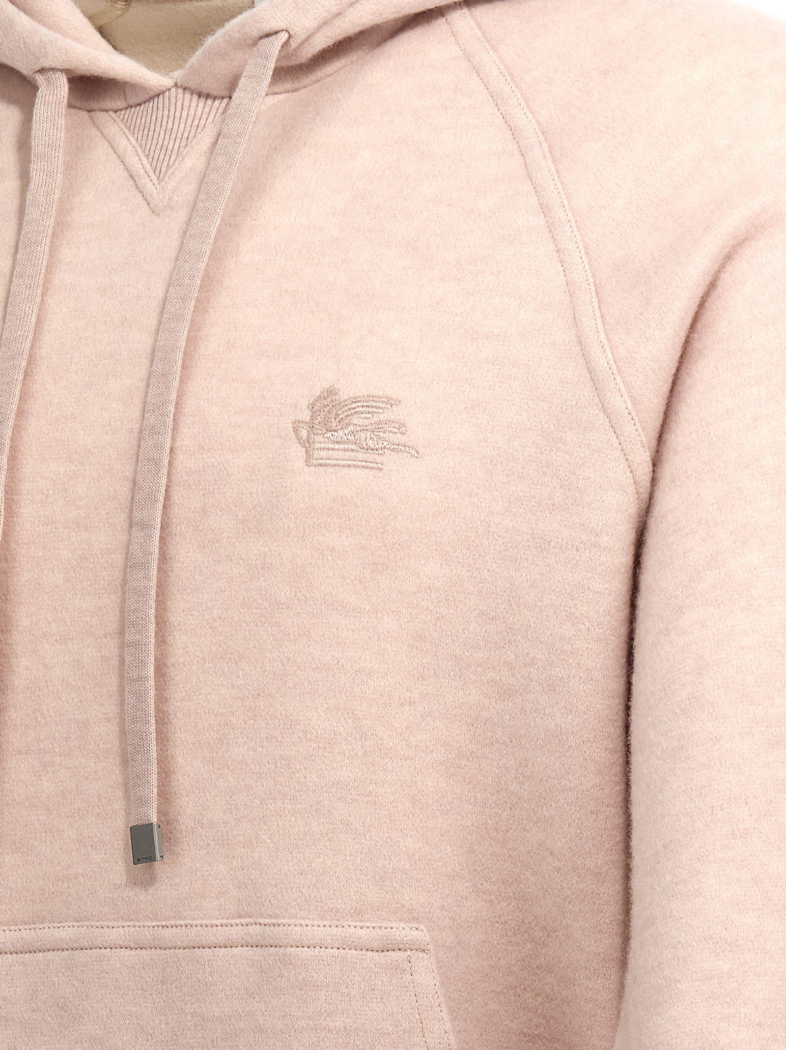 Indulge in the Etro Beige Wool Sweatshirt, a masterpiece of Italian craftsmanship blending luxury and comfort, perfect for the discerning fashion connoisseur.