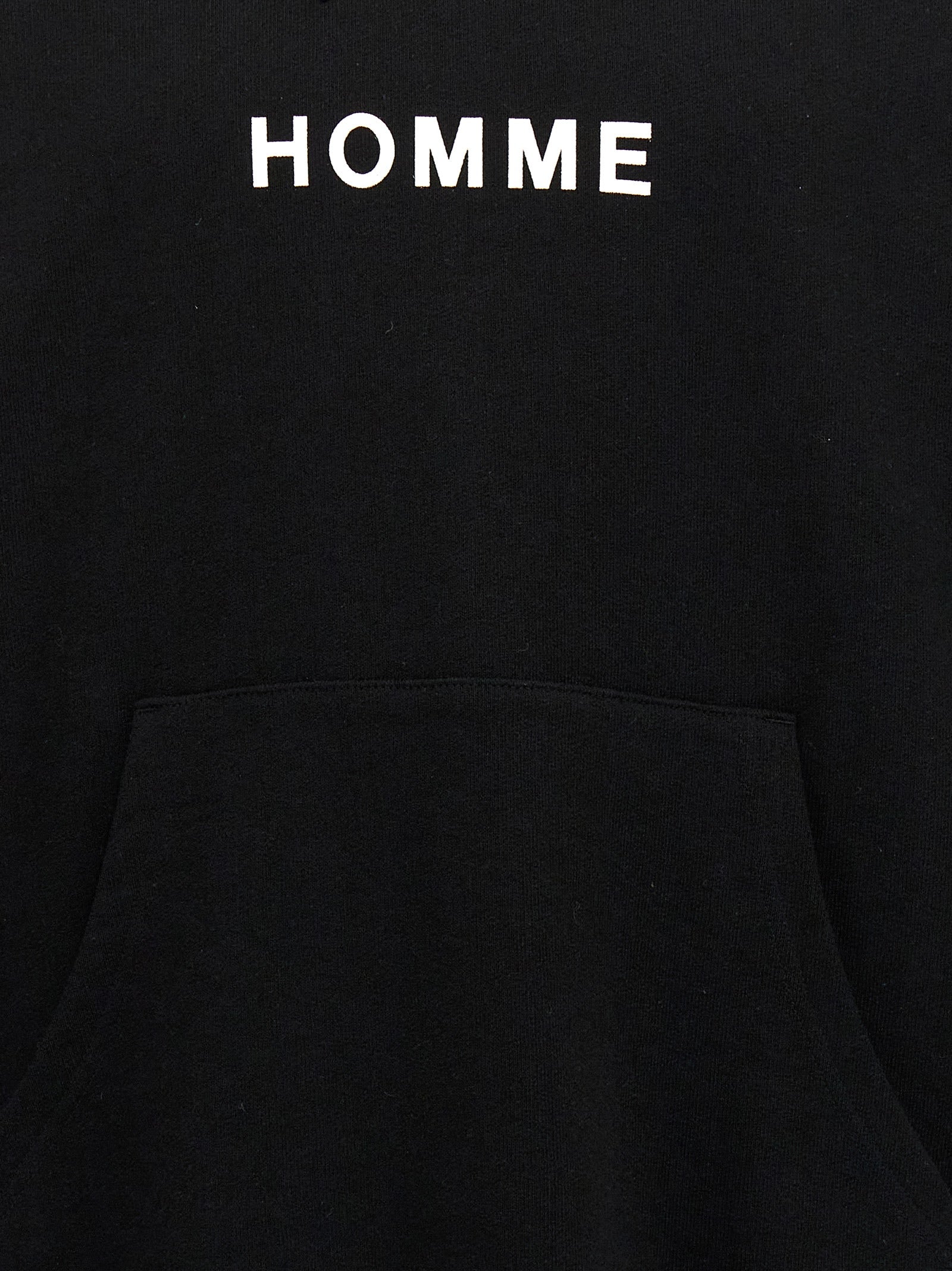 Comme Des Garçons Black Cotton Sweatshirt - Designer Couture