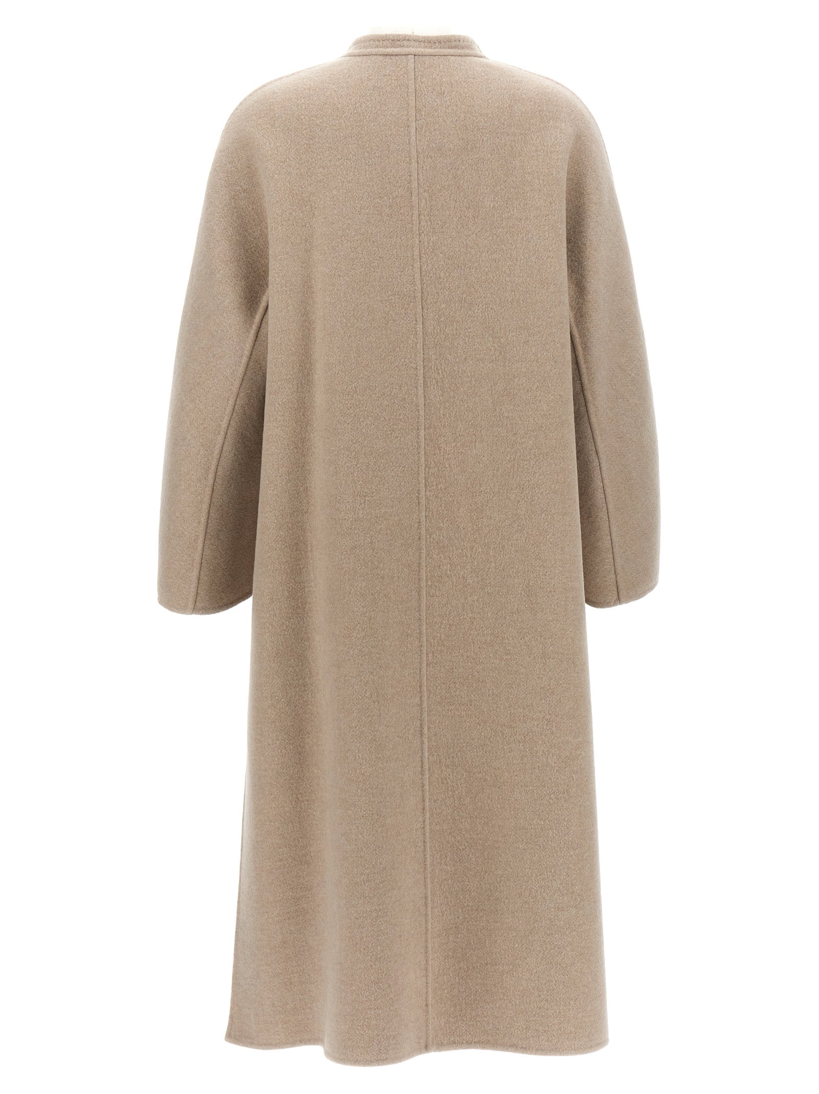 Max Mara Beige Cashmere Coat - Timeless Luxury Elegance