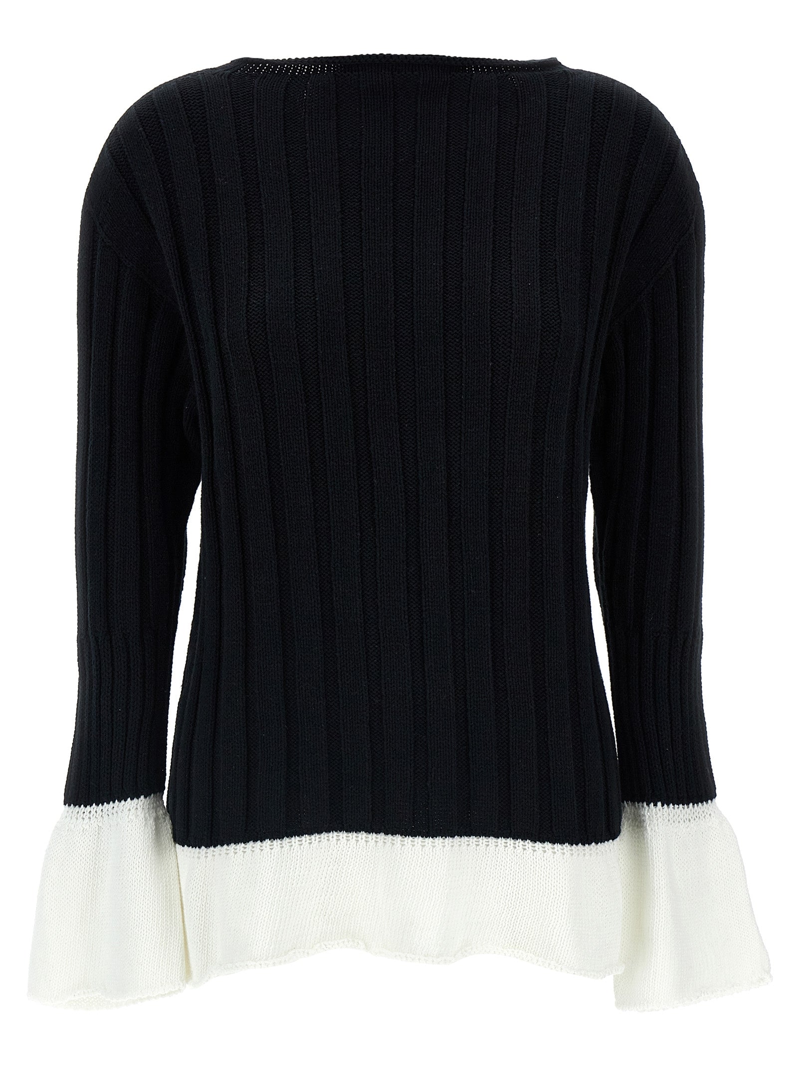 Issey Miyake Bicolor Cotton Cardigan - Artisanal Luxury Fashion