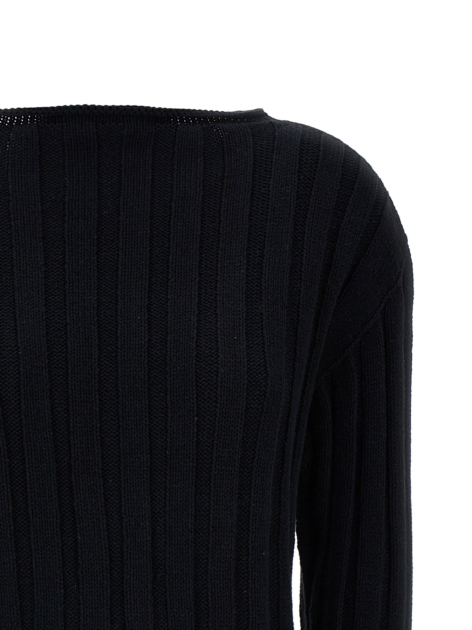 Issey Miyake Bicolor Cotton Cardigan - Artisanal Luxury Fashion