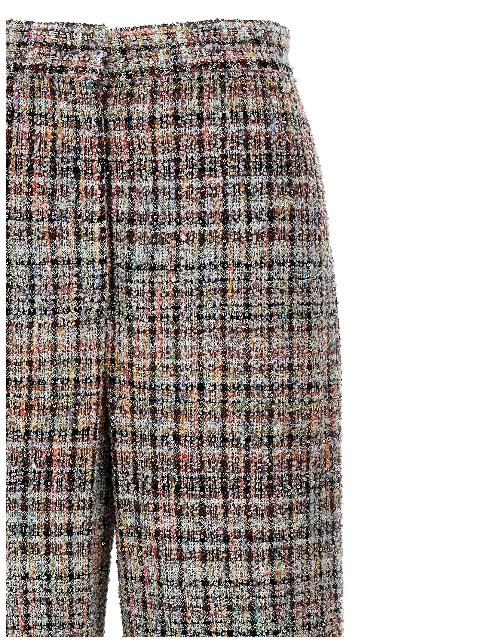 Elevate your style with Missoni's Multicolor Viscose Casual Pants, where artisanal Italian luxury and exquisite craftsmanship meet for an unforgettable statement.