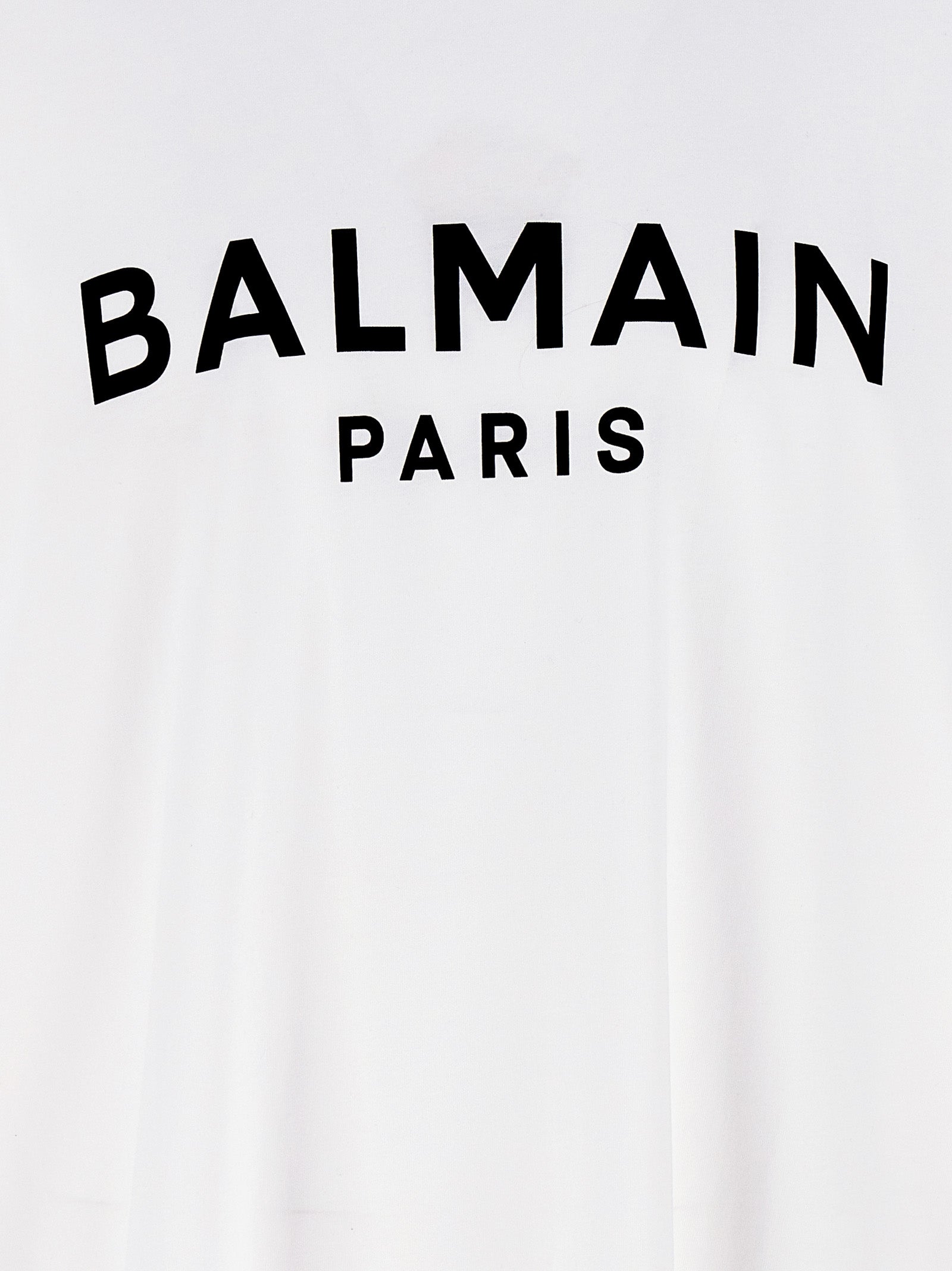 Elevate your wardrobe with the Balmain Bicolor Organic Cotton T-Shirt, a luxurious blend of style and sustainability, crafted for the discerning individual.