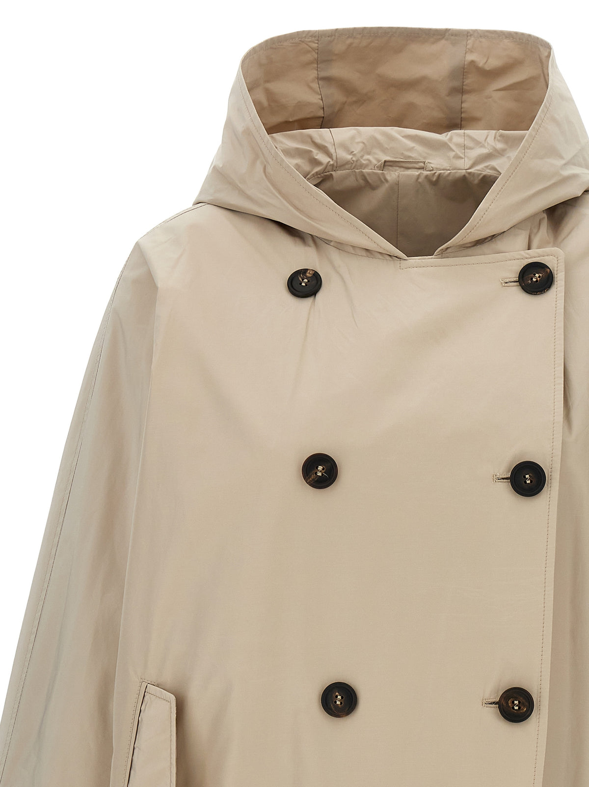 Brunello Cucinelli Beige Full-Length Jacket - Timeless Luxury