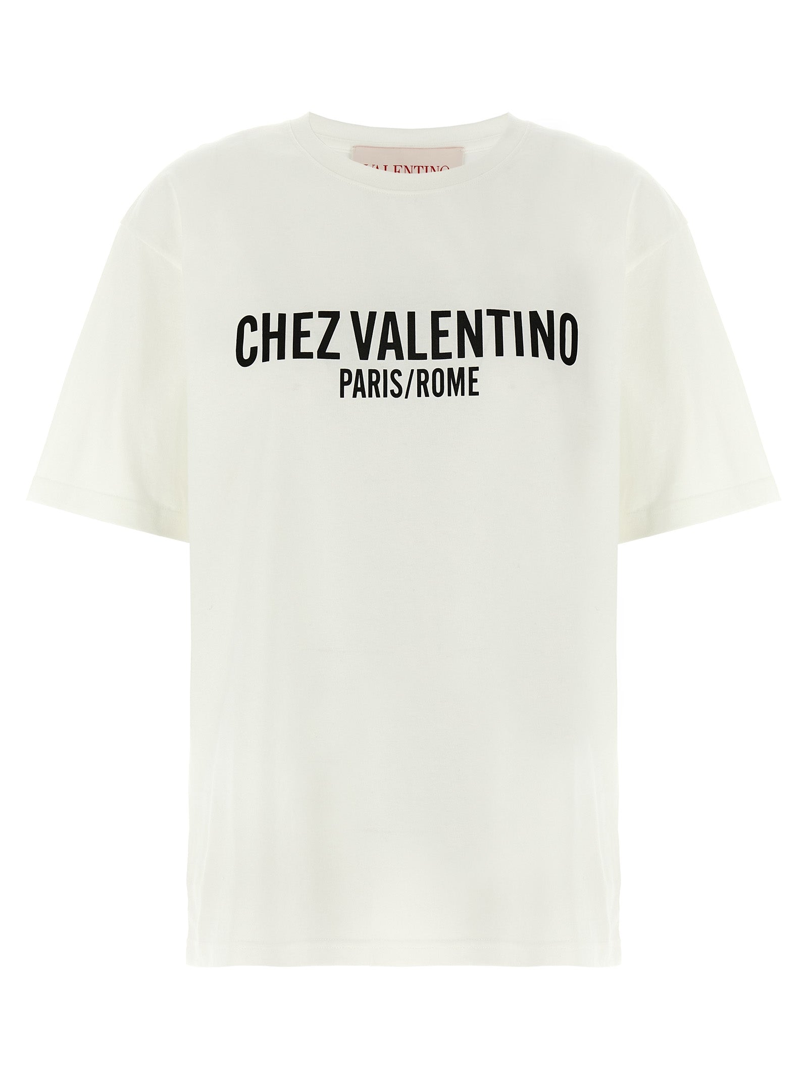 Indulge in the elegance of the Valentino Garavani Bicolor Cotton T-Shirt, where luxurious comfort meets iconic style, perfect for the discerning fashion connoisseur.