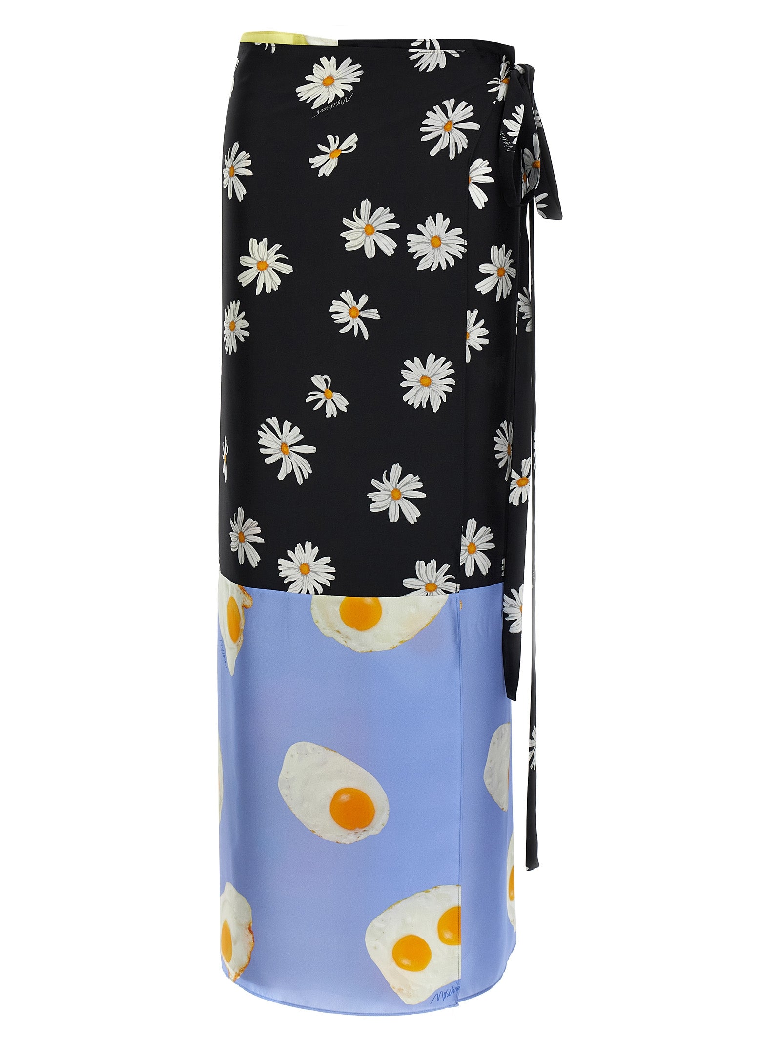 Moschino Multicolor Silk Mini Skirt